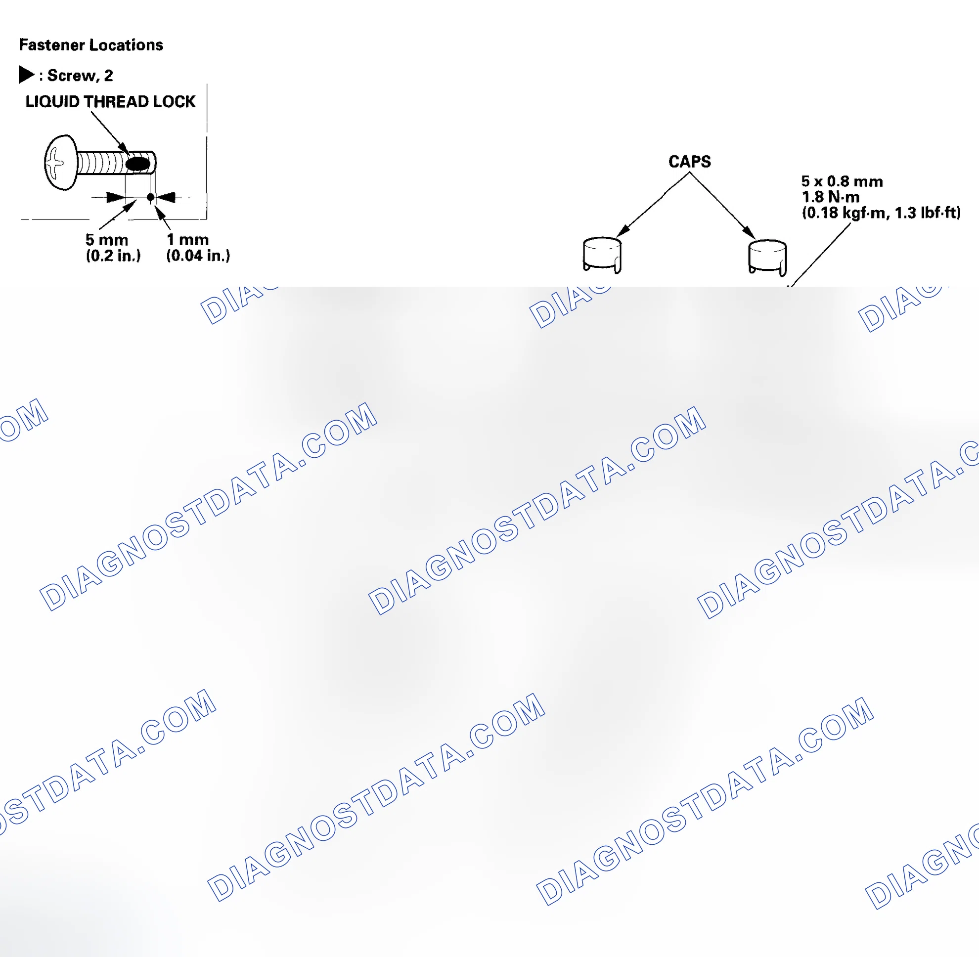 Scheme 12: Special Tools Required