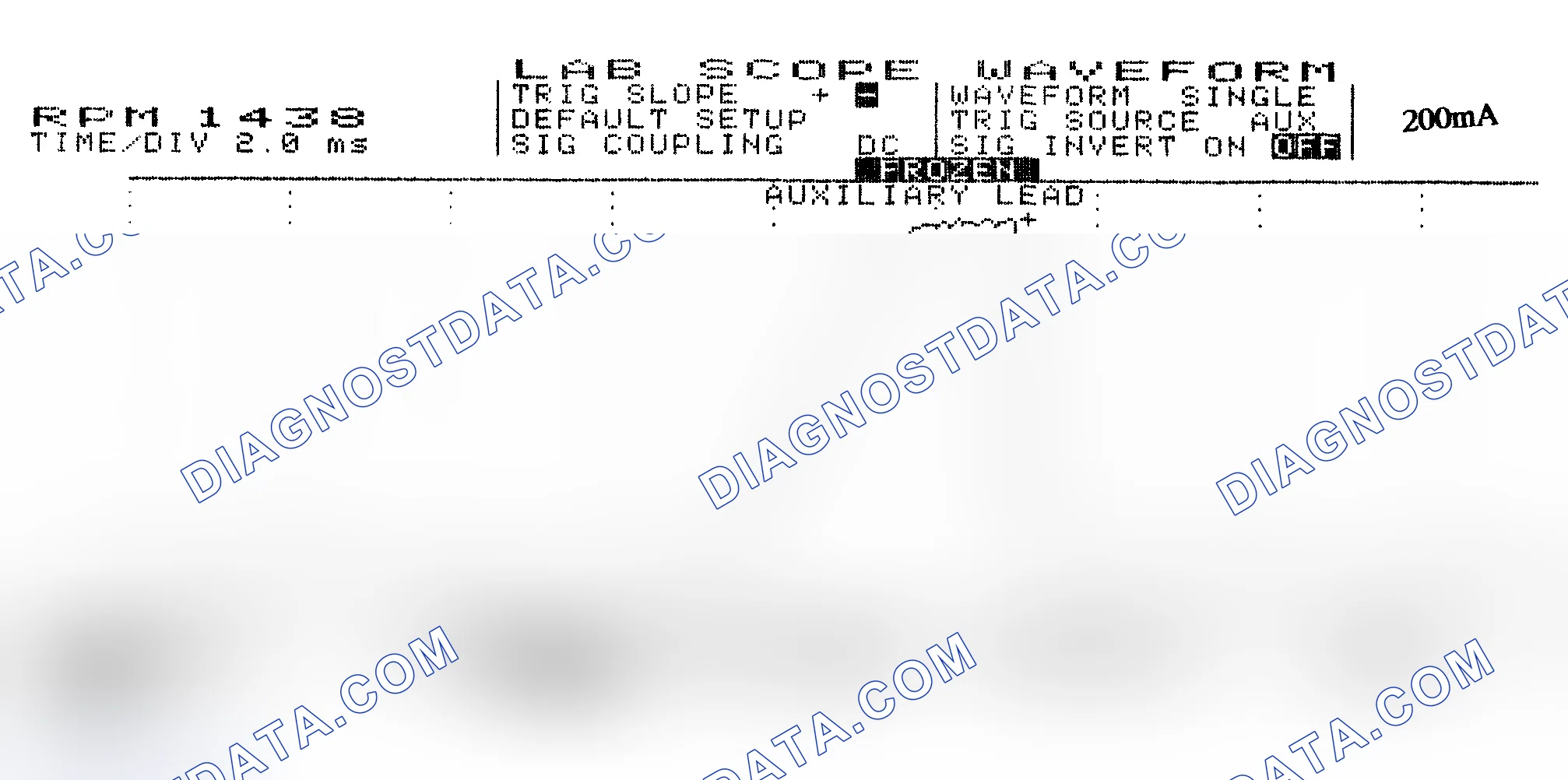 Scheme 15: Single Injector w/Normal Current Flow - Current Pattern