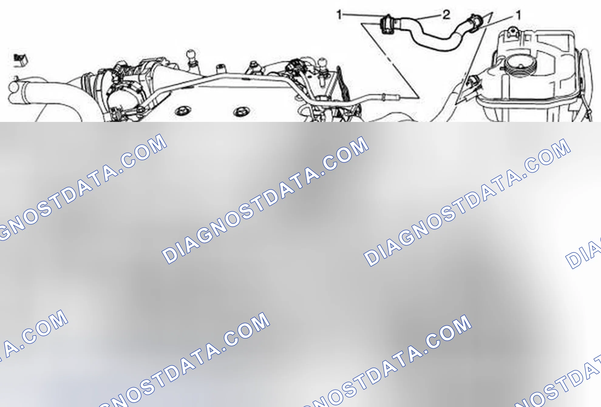 Scheme 76: Radiator Surge Tank Inlet Hose Replacement (LAU)