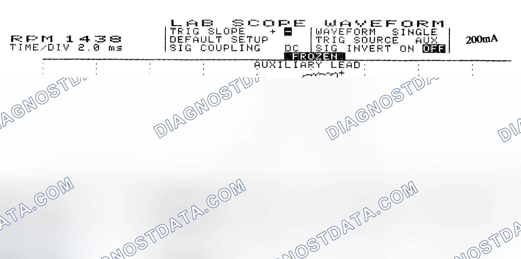 Scheme 15: Single Injector w/Normal Current Flow - Current Pattern