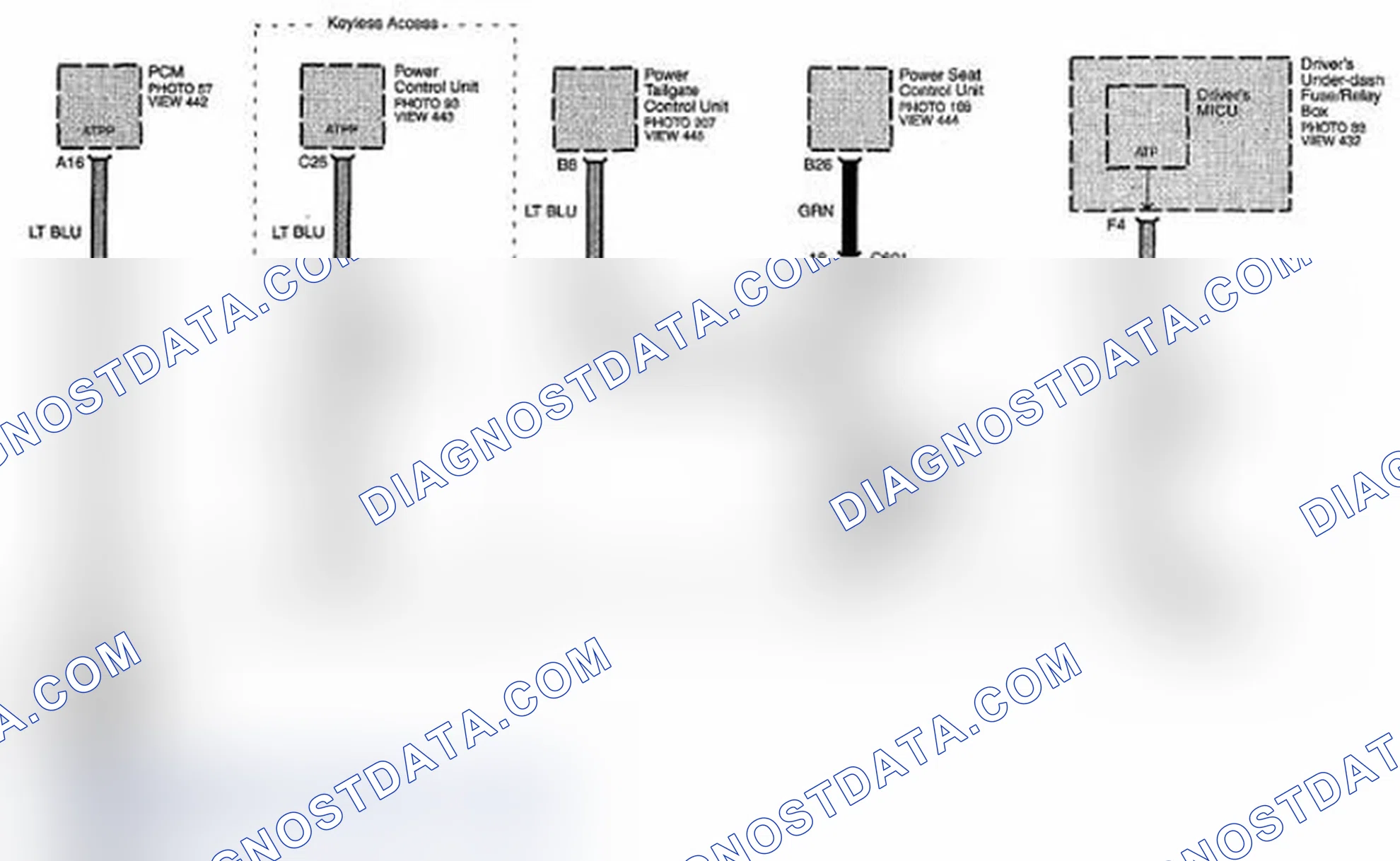 Scheme 89: A/T Park Position Circuit Diagram (Page 15)