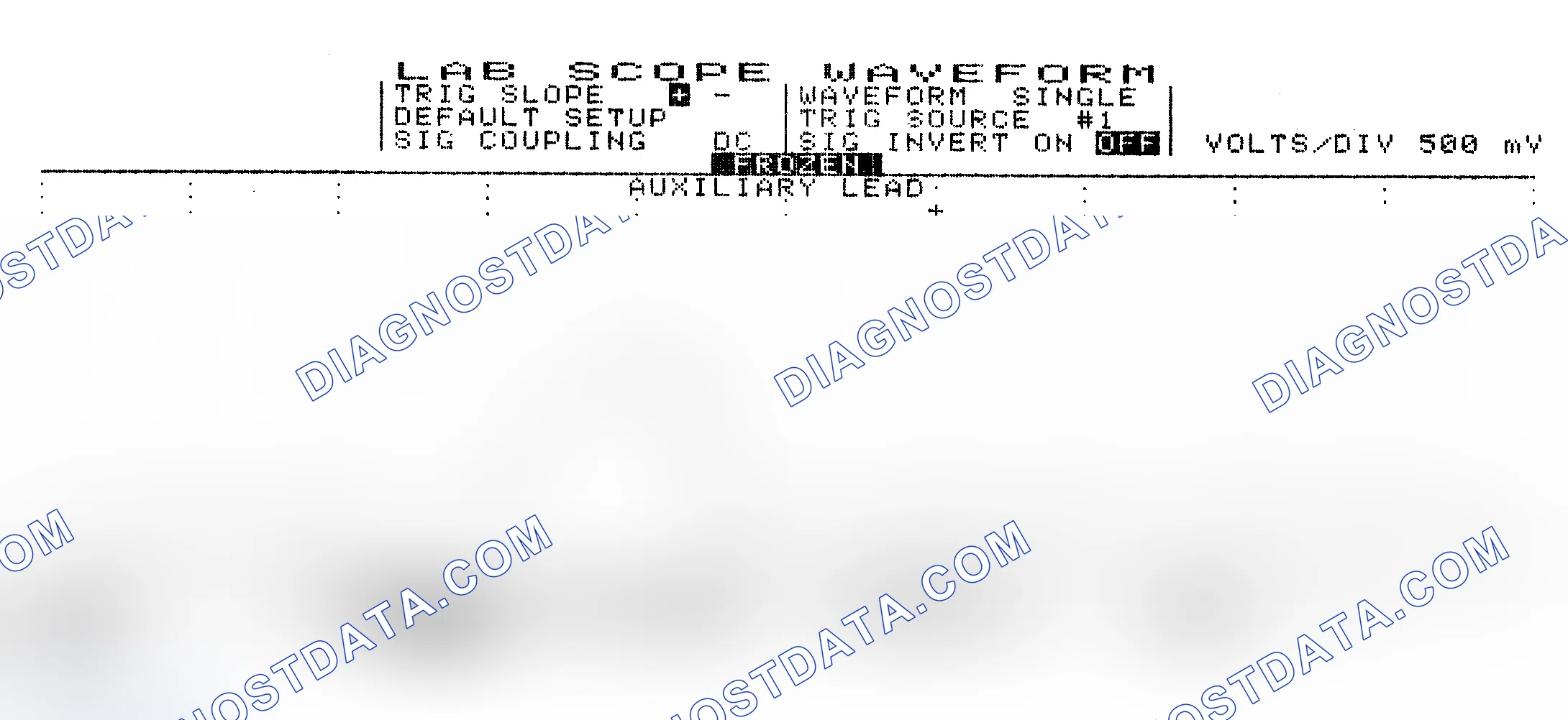 Scheme 10: Single Injector w/Excessive Current Flow - Current Pattern