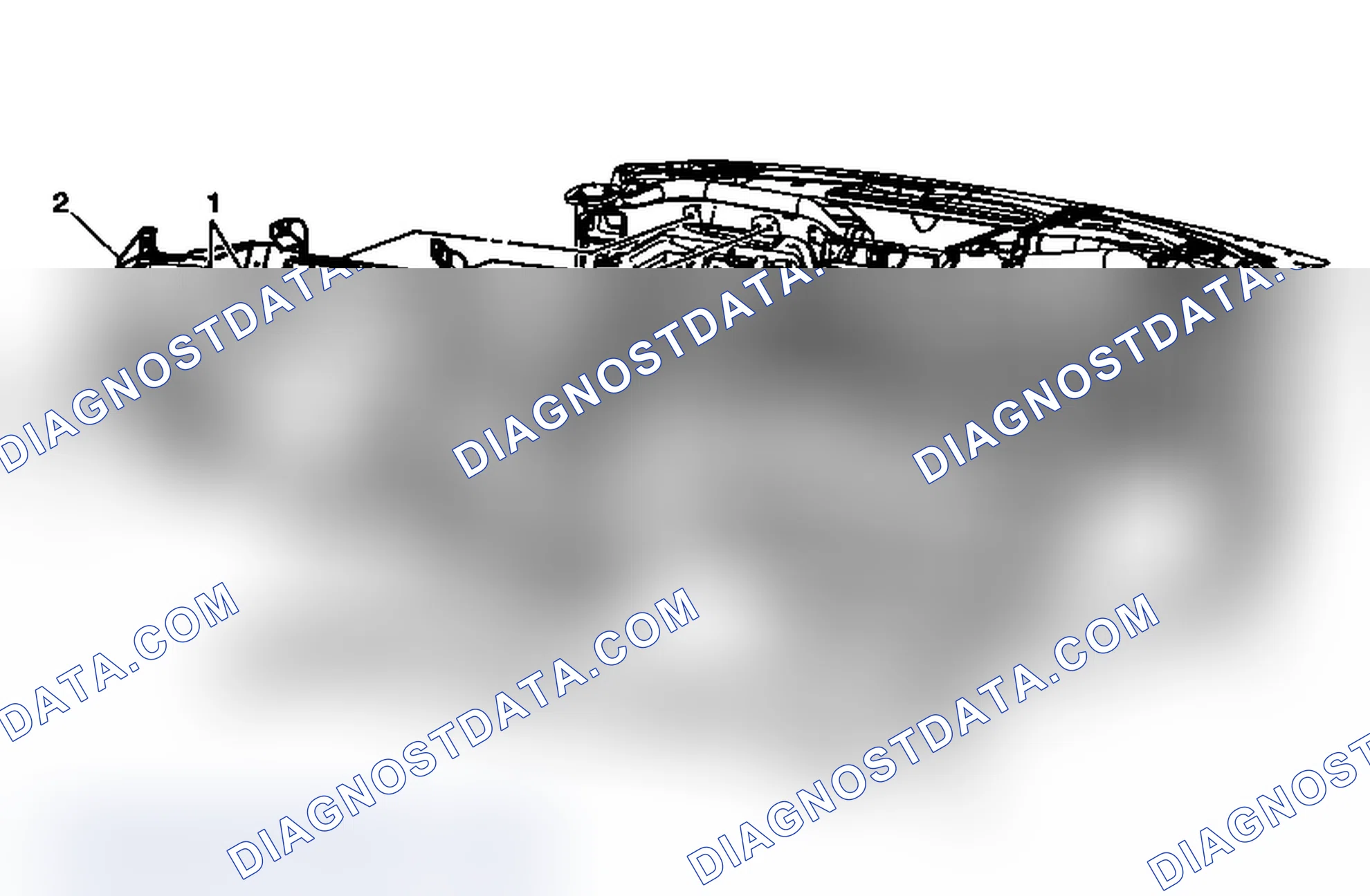 Scheme 166: Instrument Panel Carrier Replacement (Except Cadillac)