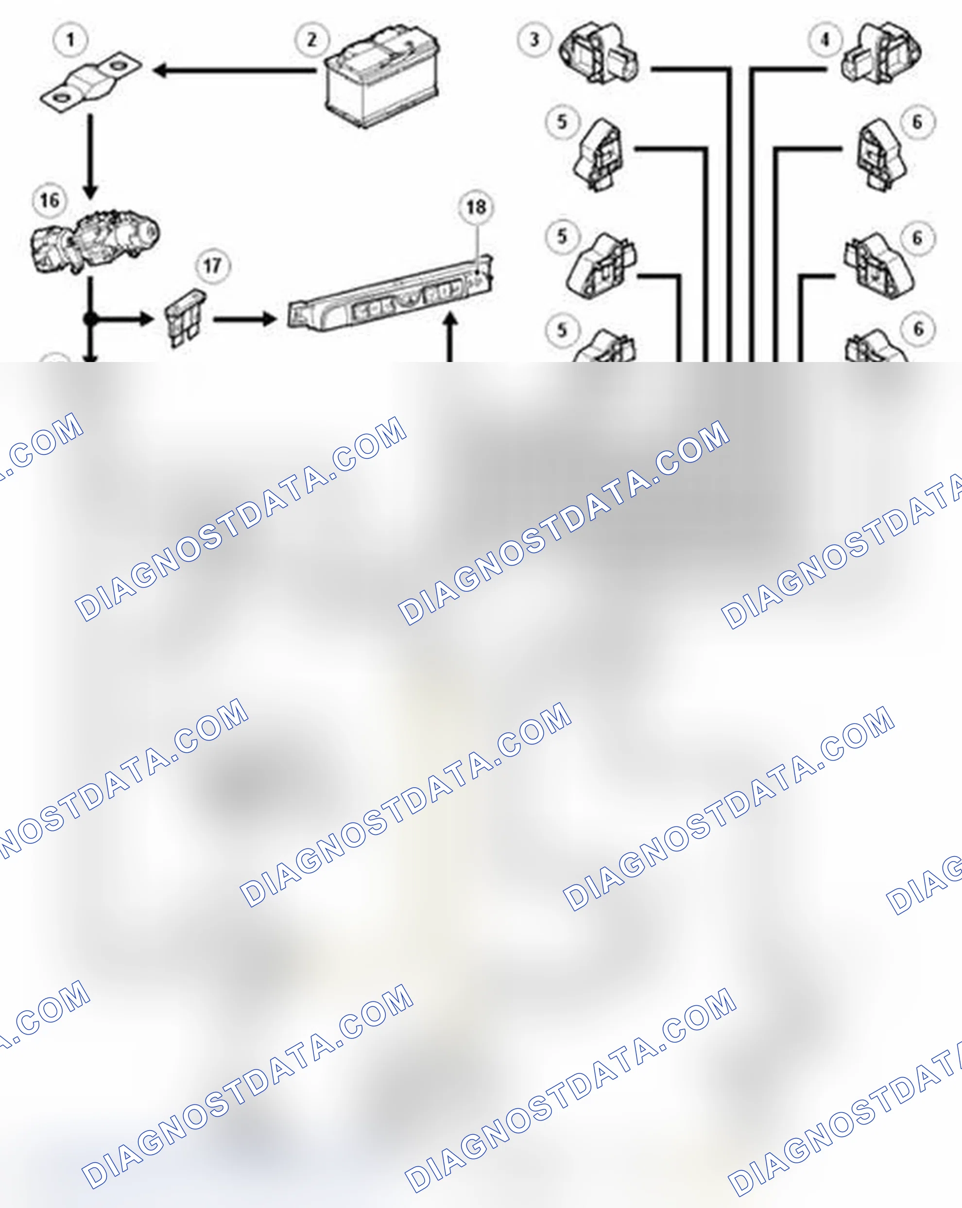 Scheme 18: SRS CONTROL DIAGRAM - SHEET 1 OF 2 (NAS ONLY)