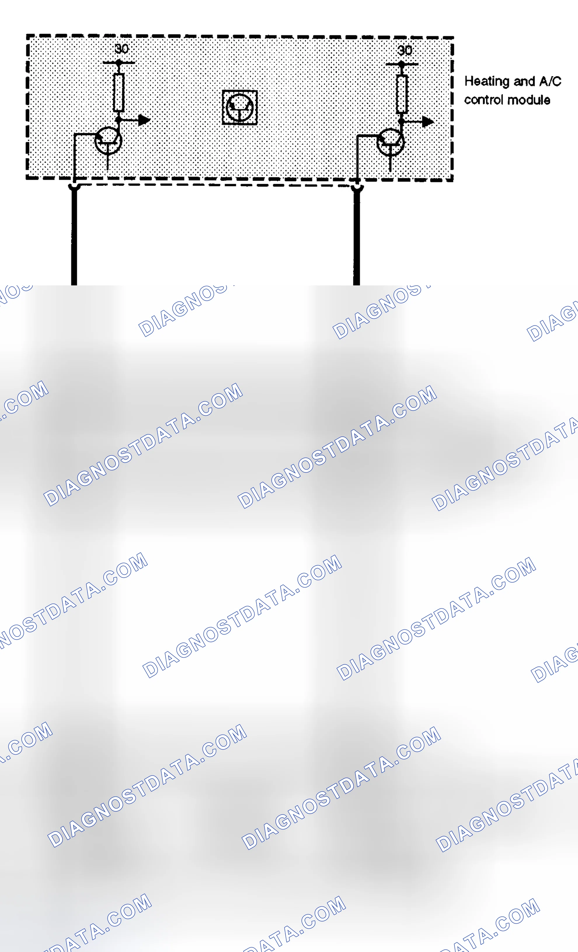 Scheme 343: AUTOMATIC RECIRCULATED AIR (AUC if equipped)