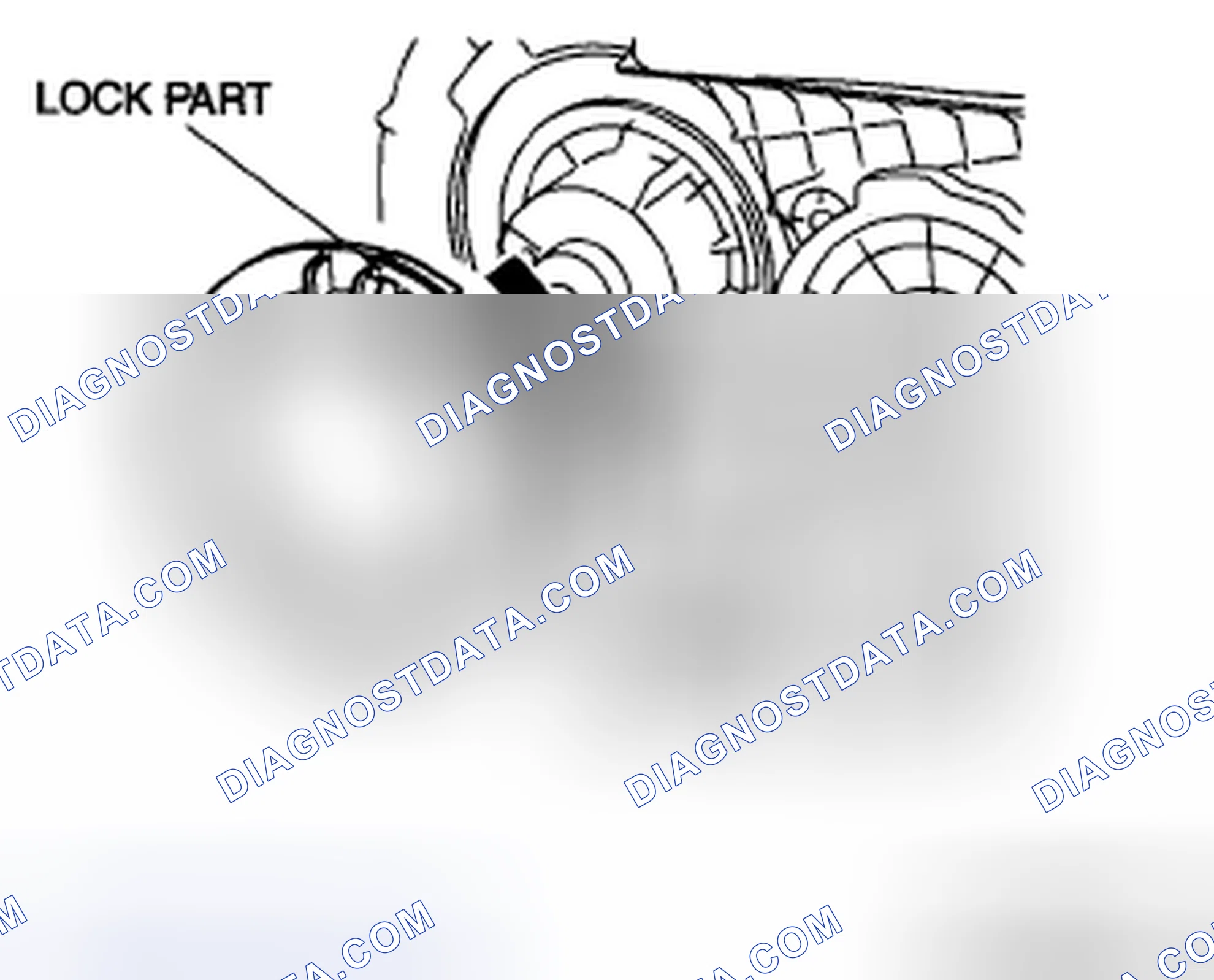 Scheme 59: Front Blower Motor Cover Removal Note