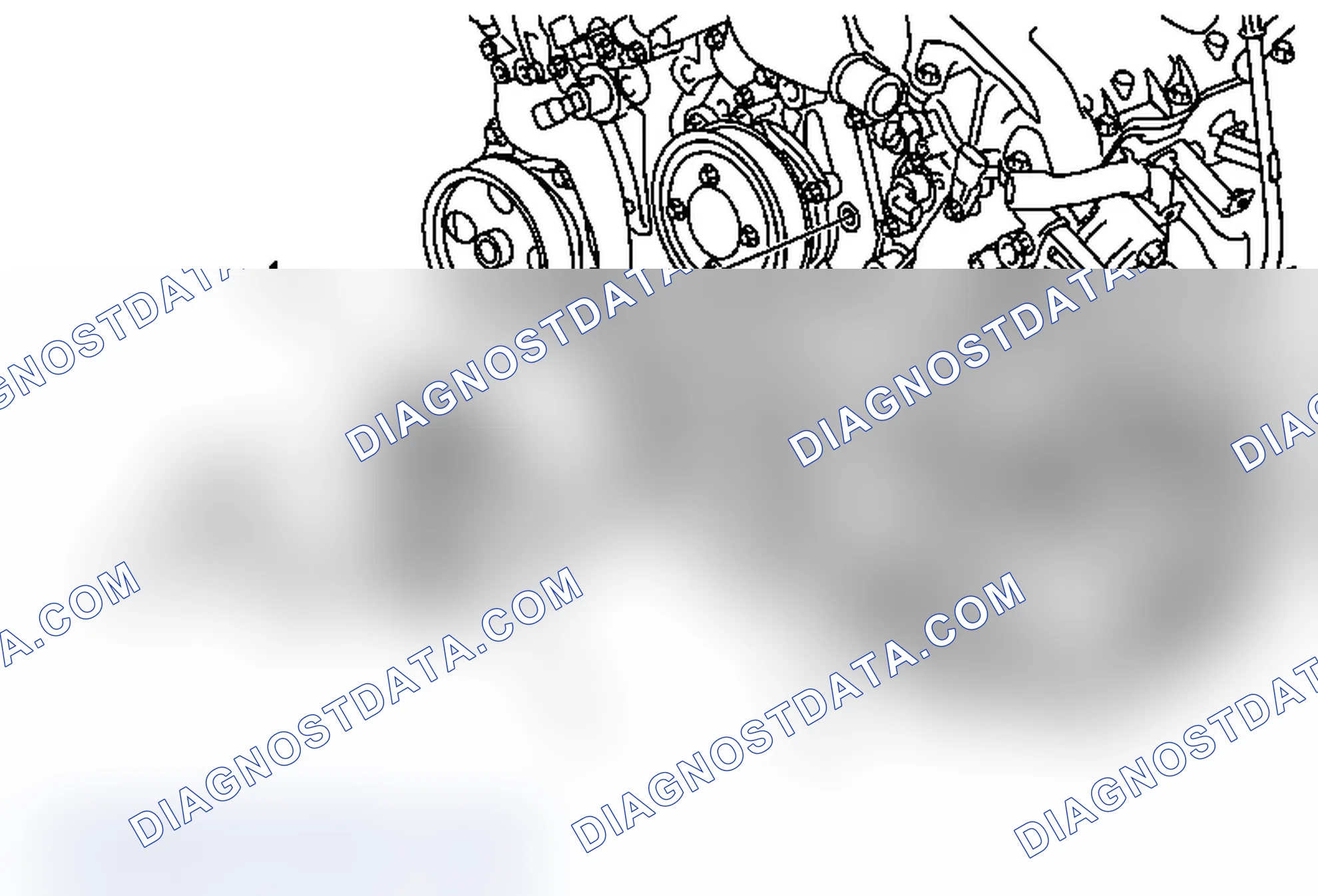 Scheme 91: Drive Belt Tensioner Replacement