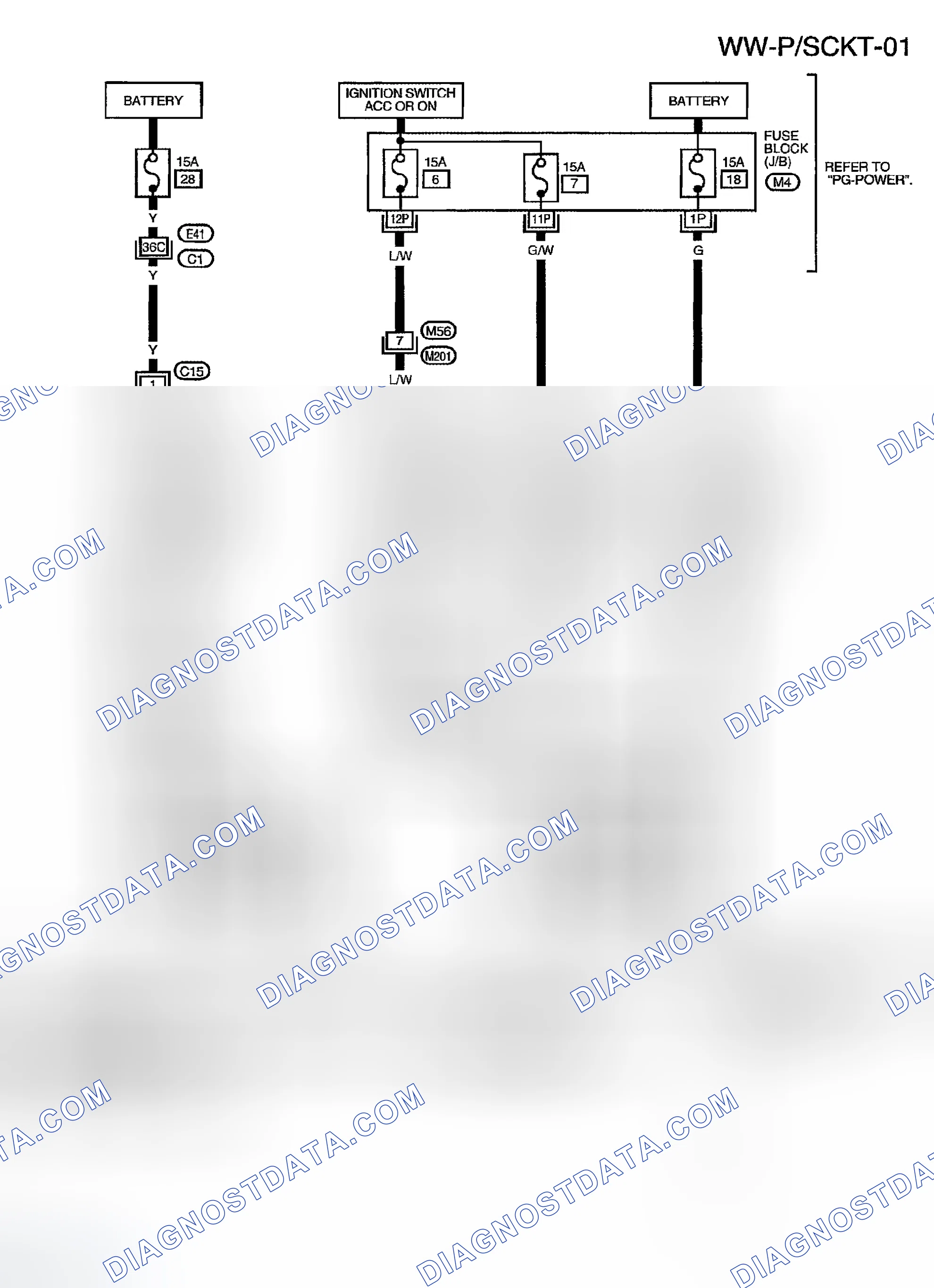 Scheme 92: Wiring Diagram - P/SCKT