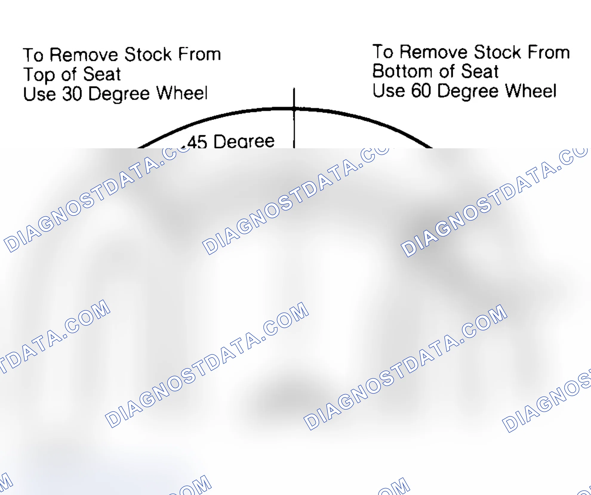 Scheme 19: Adjusting Valve Seat Width