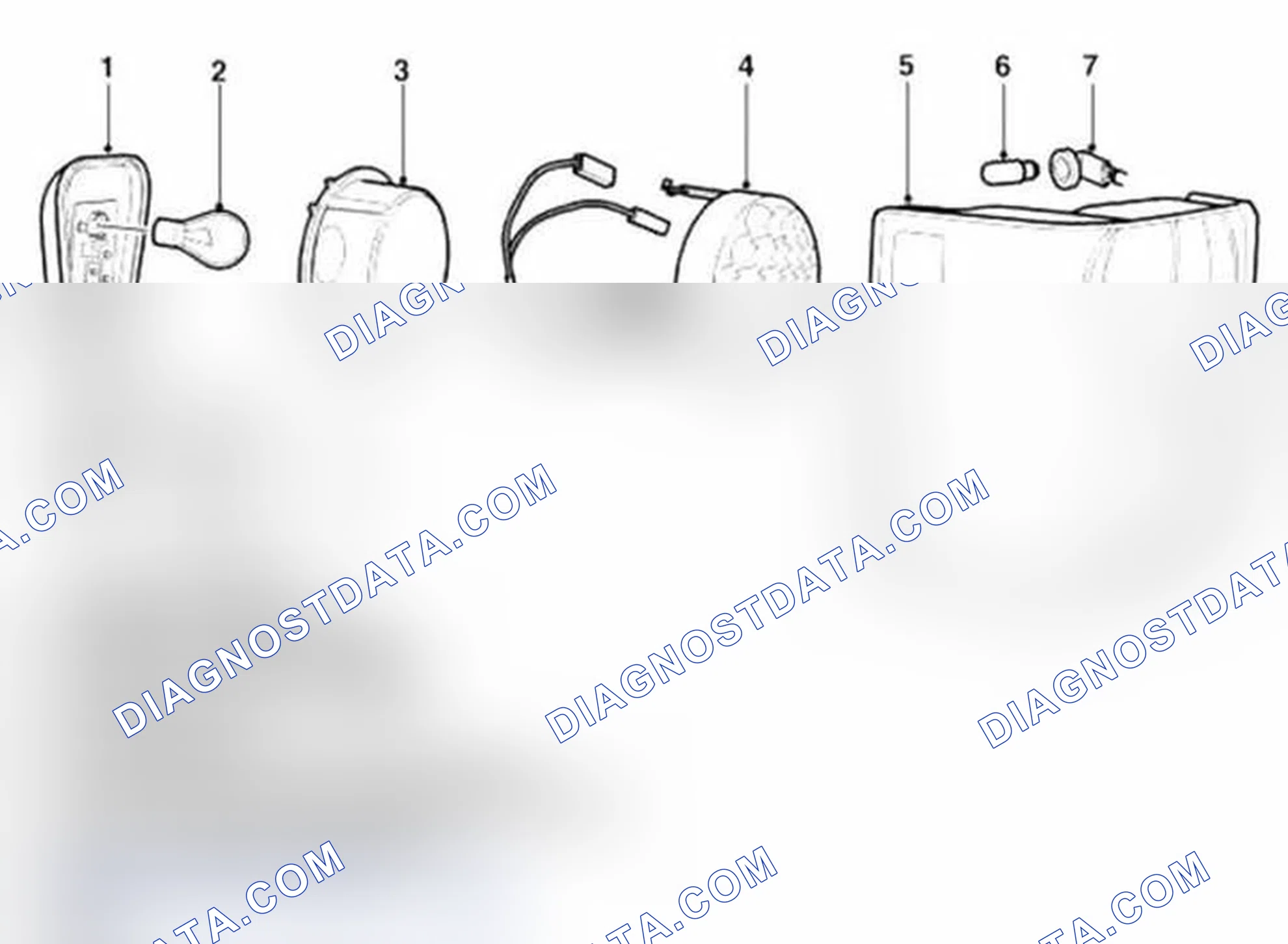 Scheme 35: Rear Side and Direction Indicator Lamp Assembly