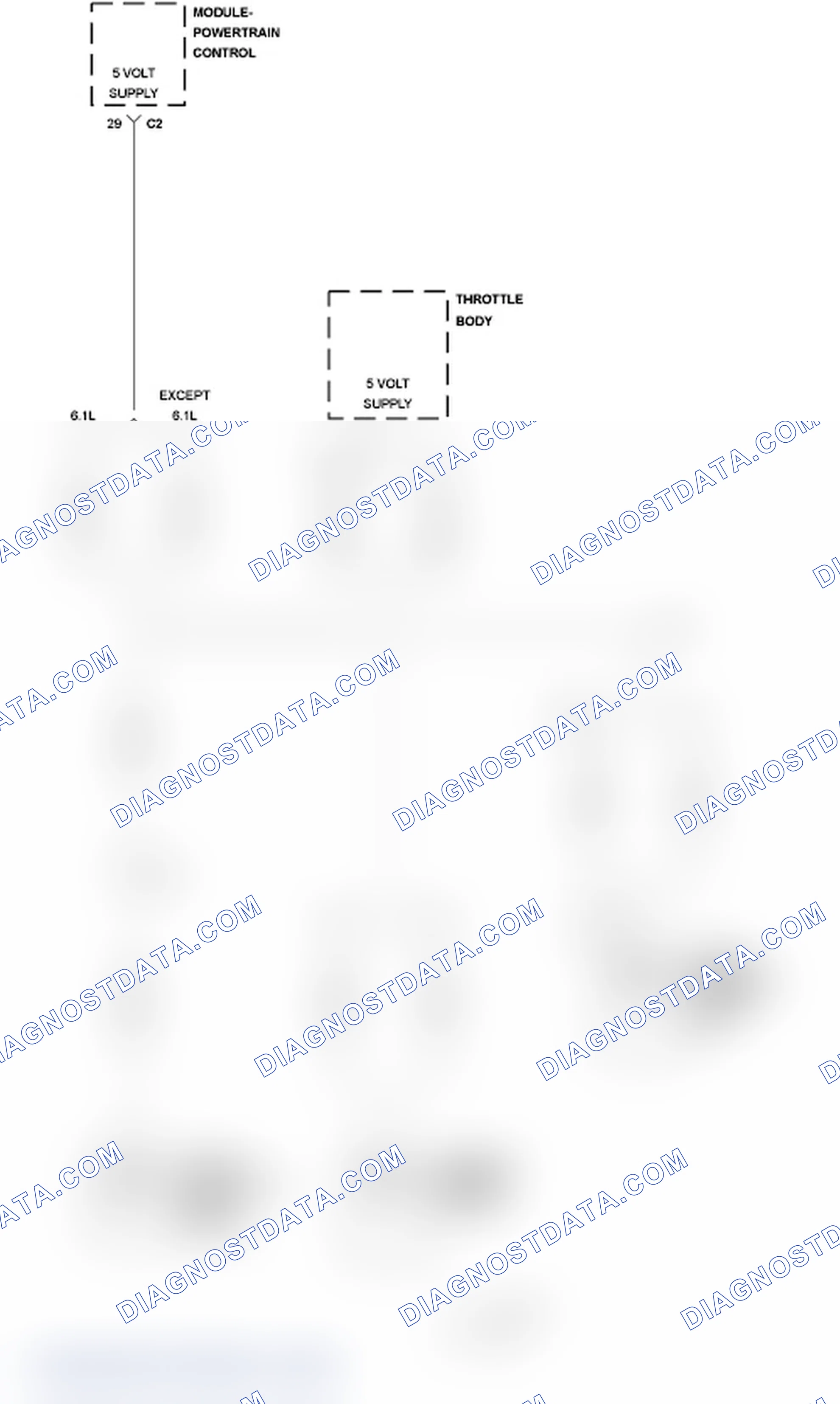 Scheme 308: P0642-SENSOR REFERENCE VOLTAGE 1 CIRCUIT LOW