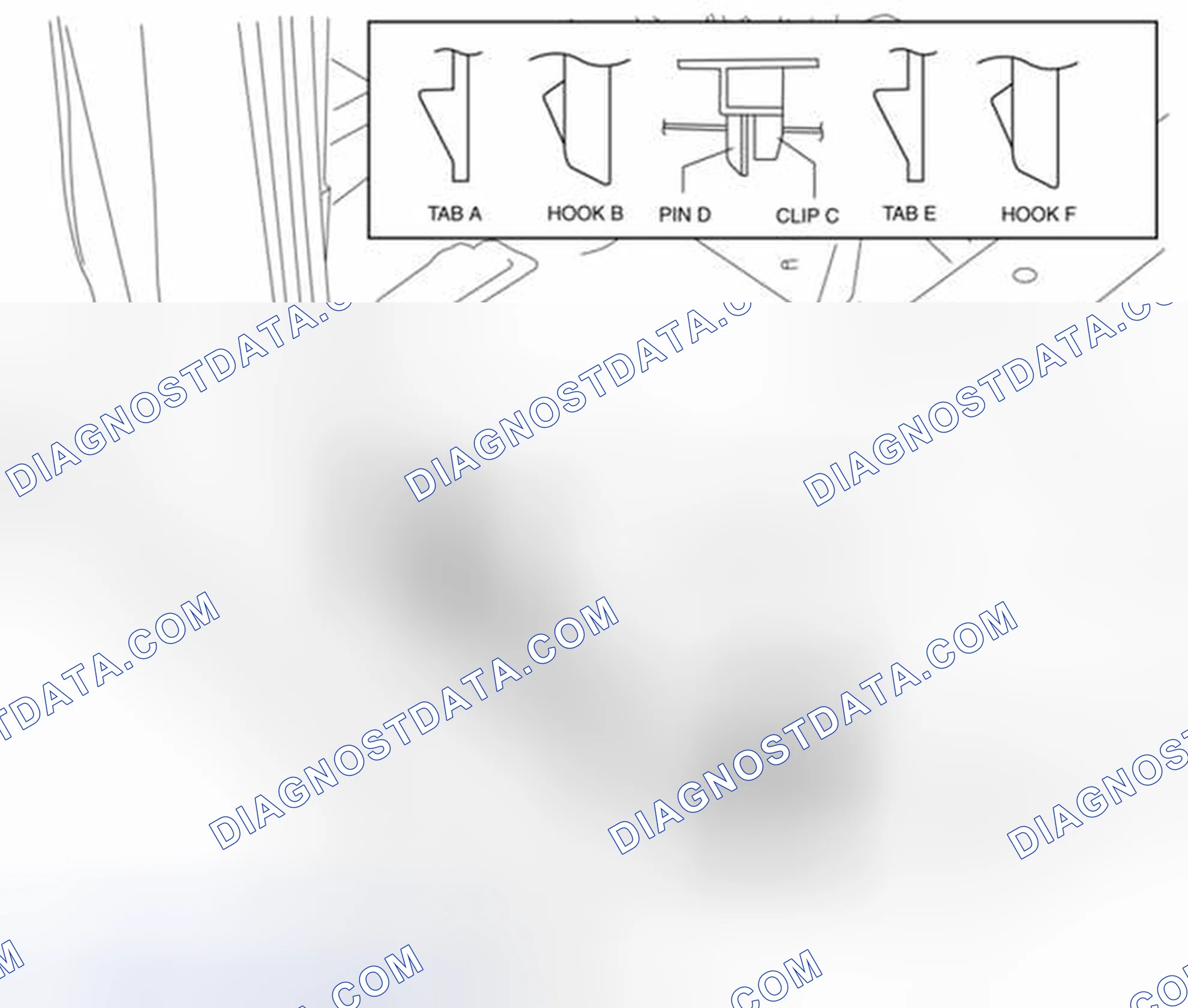 Scheme 125: REAR SCUFF PLATE REMOVAL/INSTALLATION