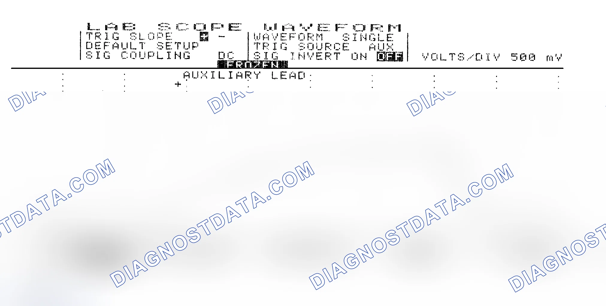 Scheme 14: Single Injector w/Excessive Current Flow - Current Pattern