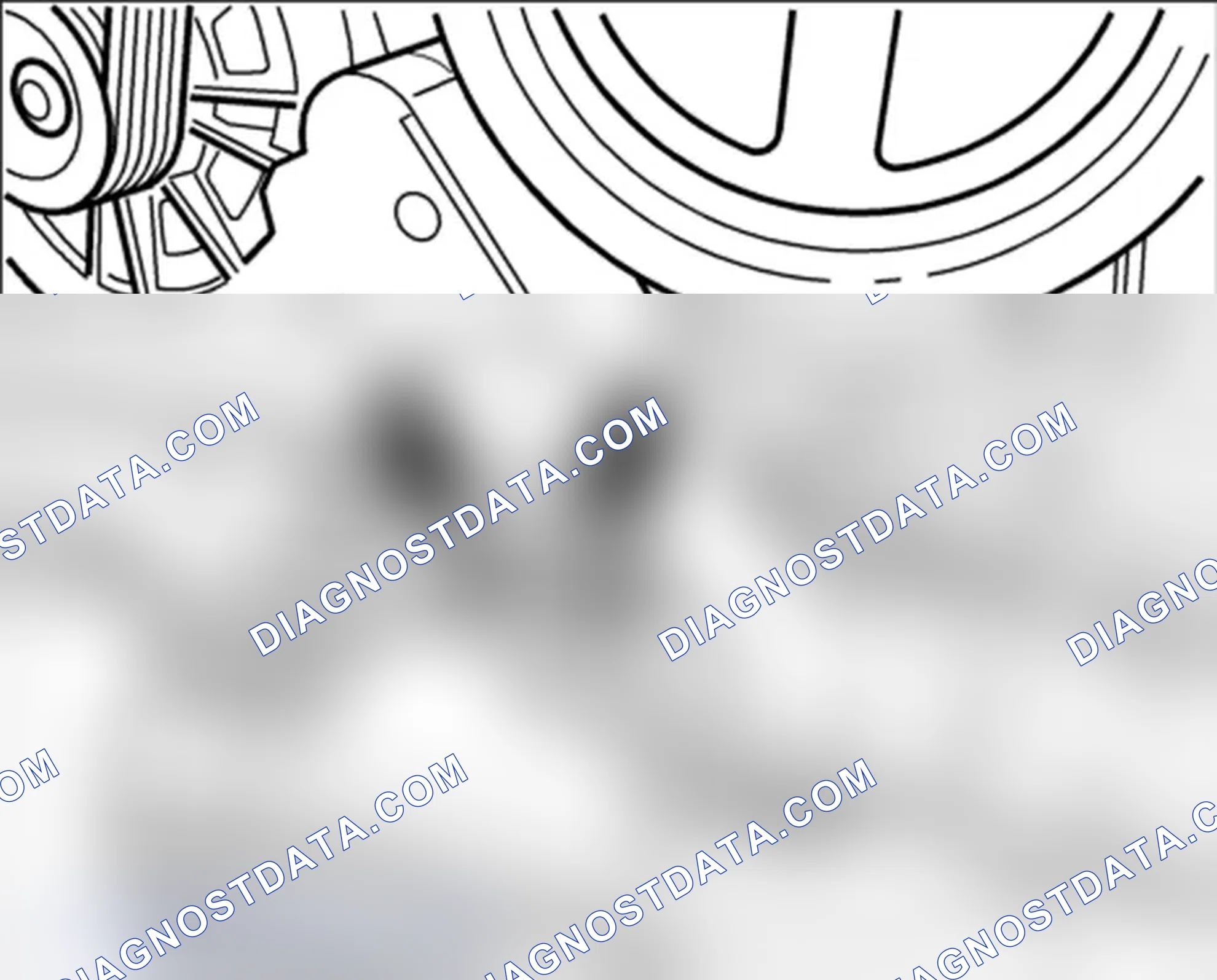 Scheme 85: Removing bracket for oil-water heat exchanger