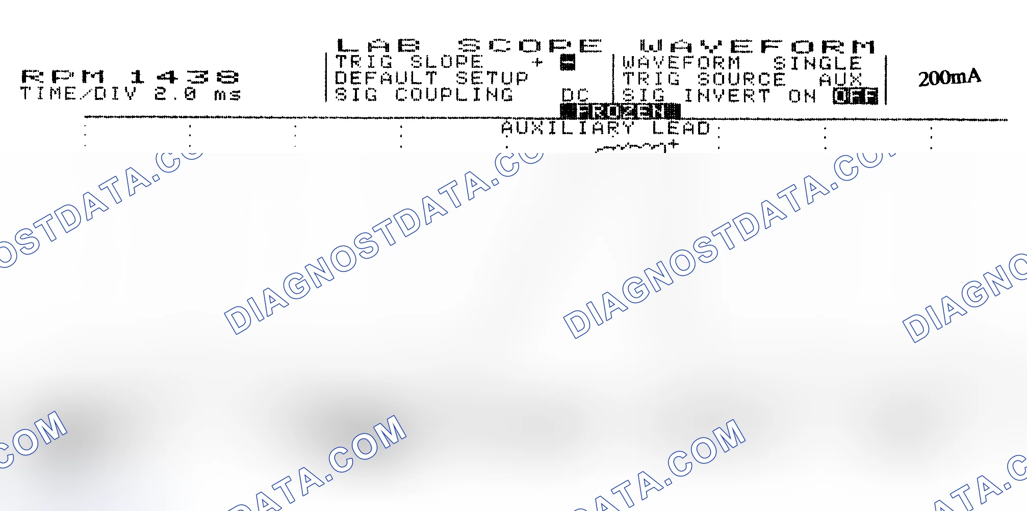 Scheme 15: Single Injector w/Normal Current Flow - Current Pattern