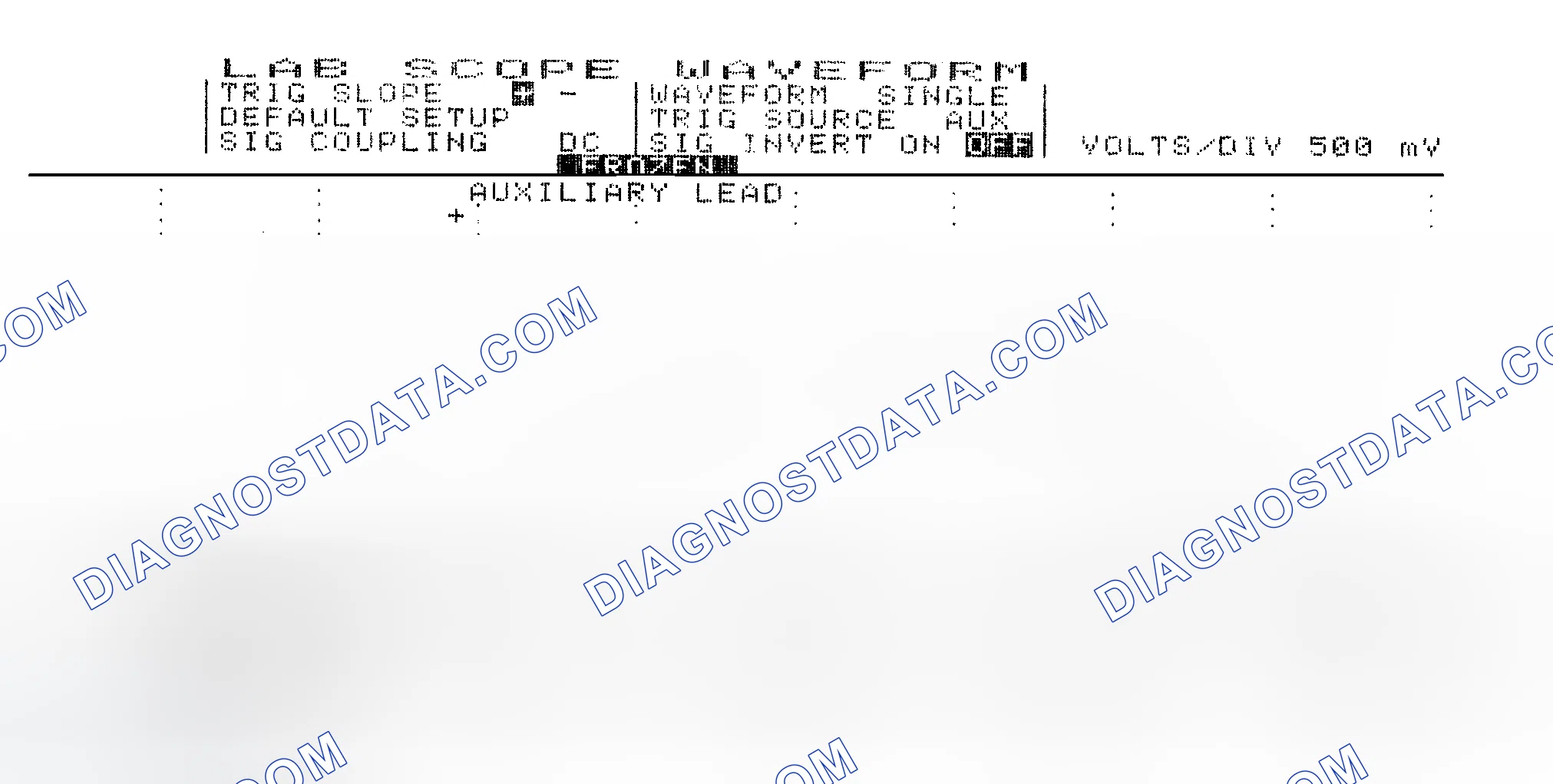 Scheme 14: Single Injector w/Excessive Current Flow - Current Pattern