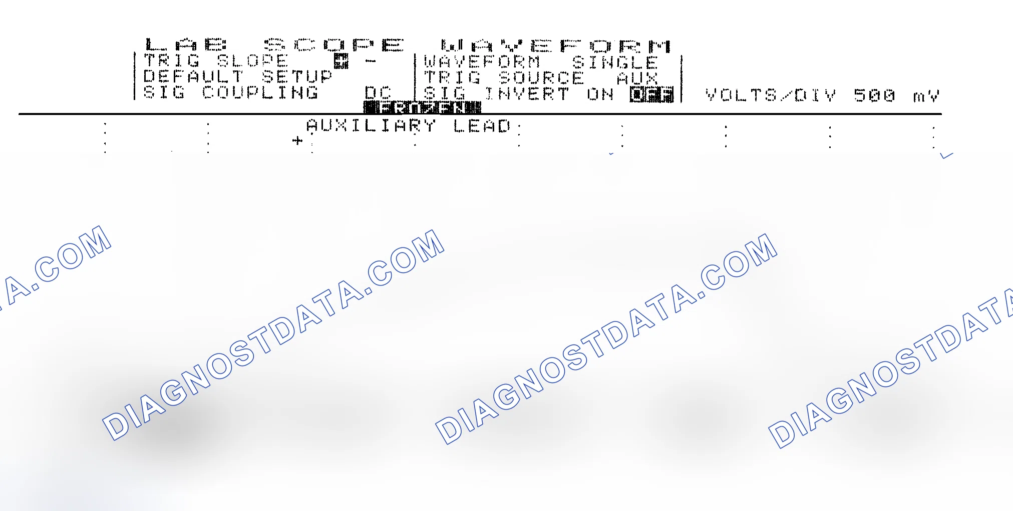 Scheme 14: Single Injector w/Excessive Current Flow - Current Pattern