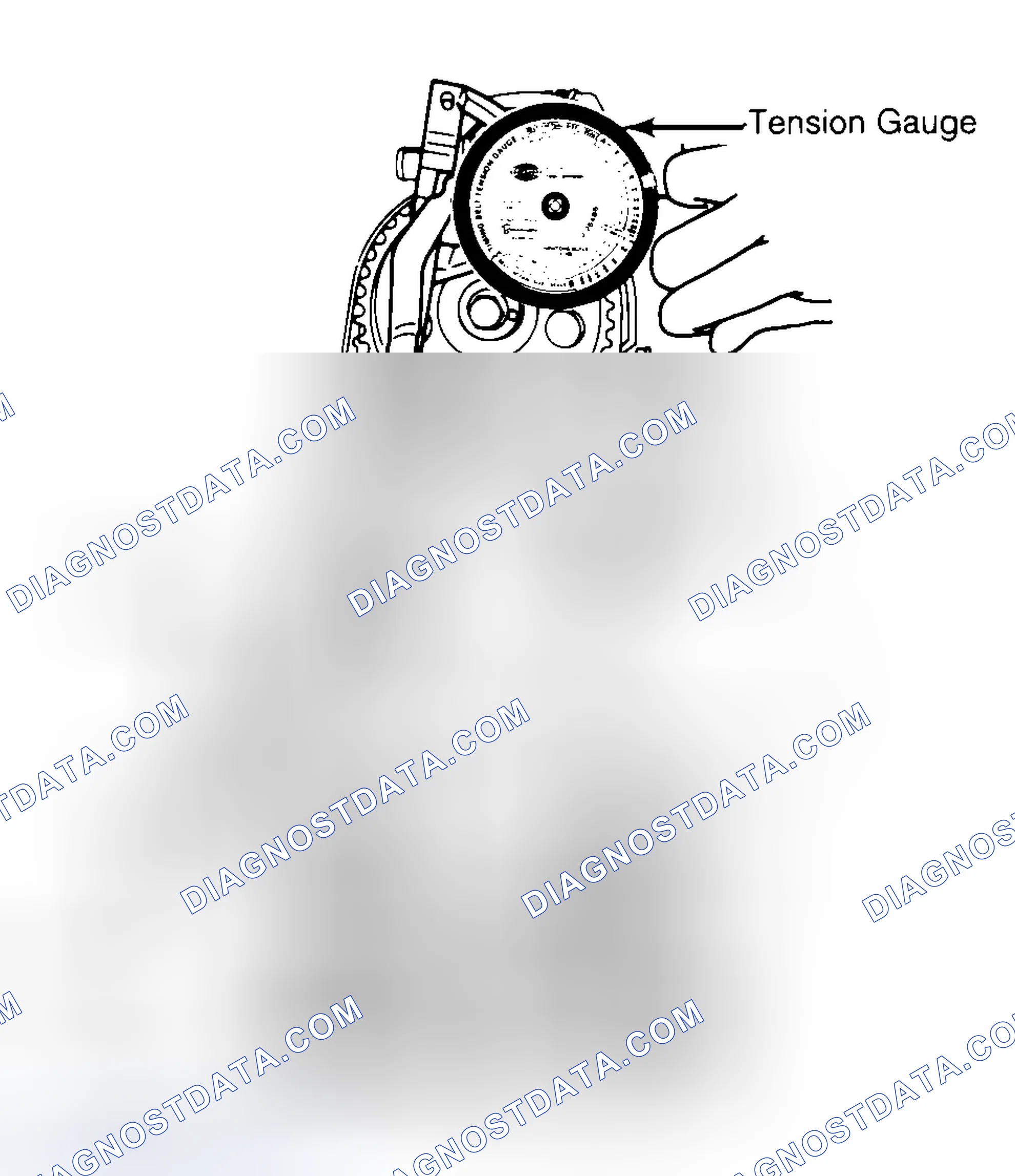Scheme 3: Adjusting Typical Timing Belt Tension