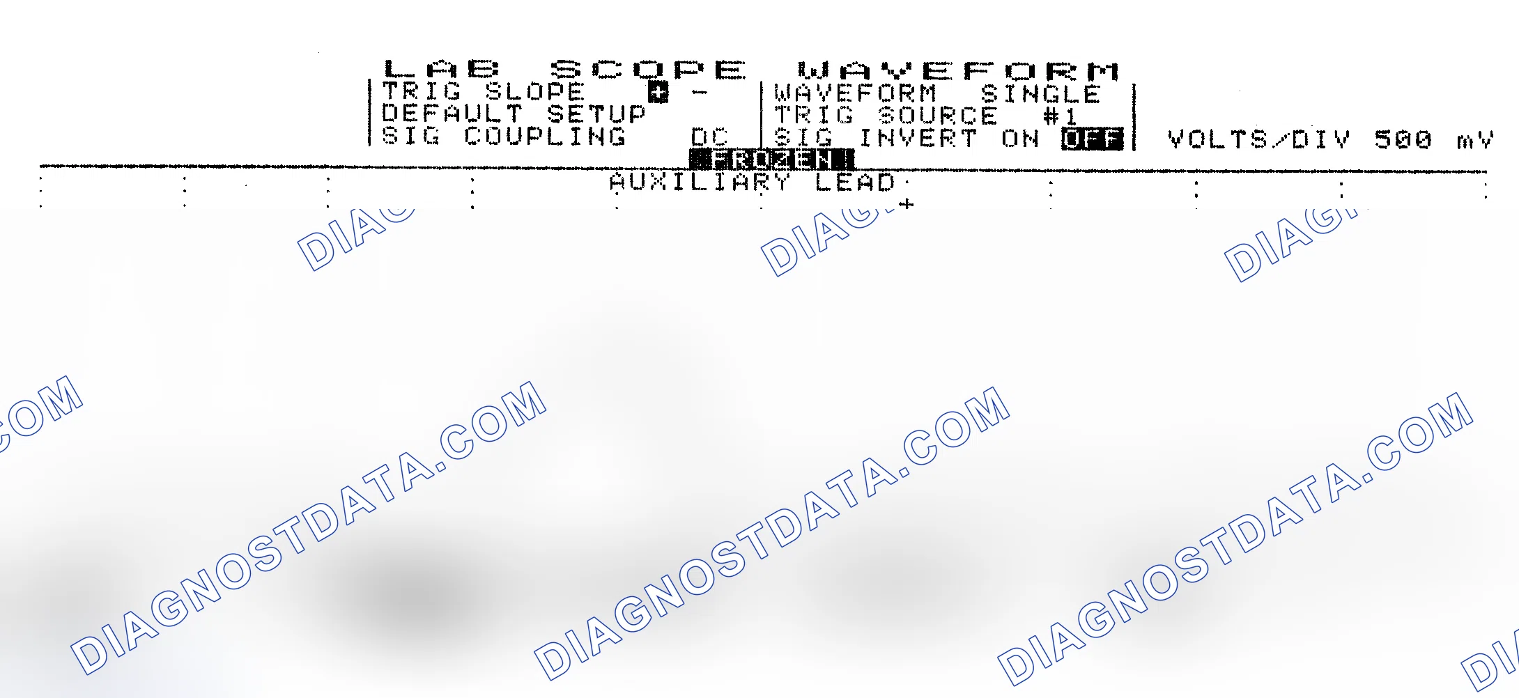 Scheme 10: Single Injector w/Excessive Current Flow - Current Pattern