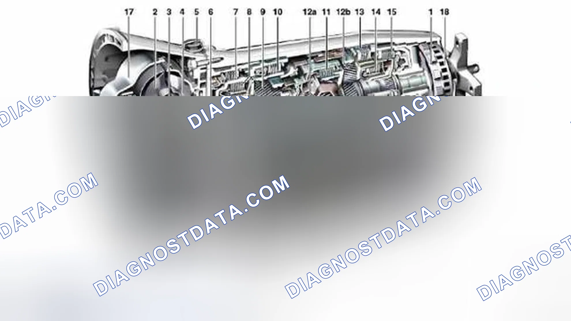 Scheme 77: Identifying Multi-Disk Clutch - Transmission 722.