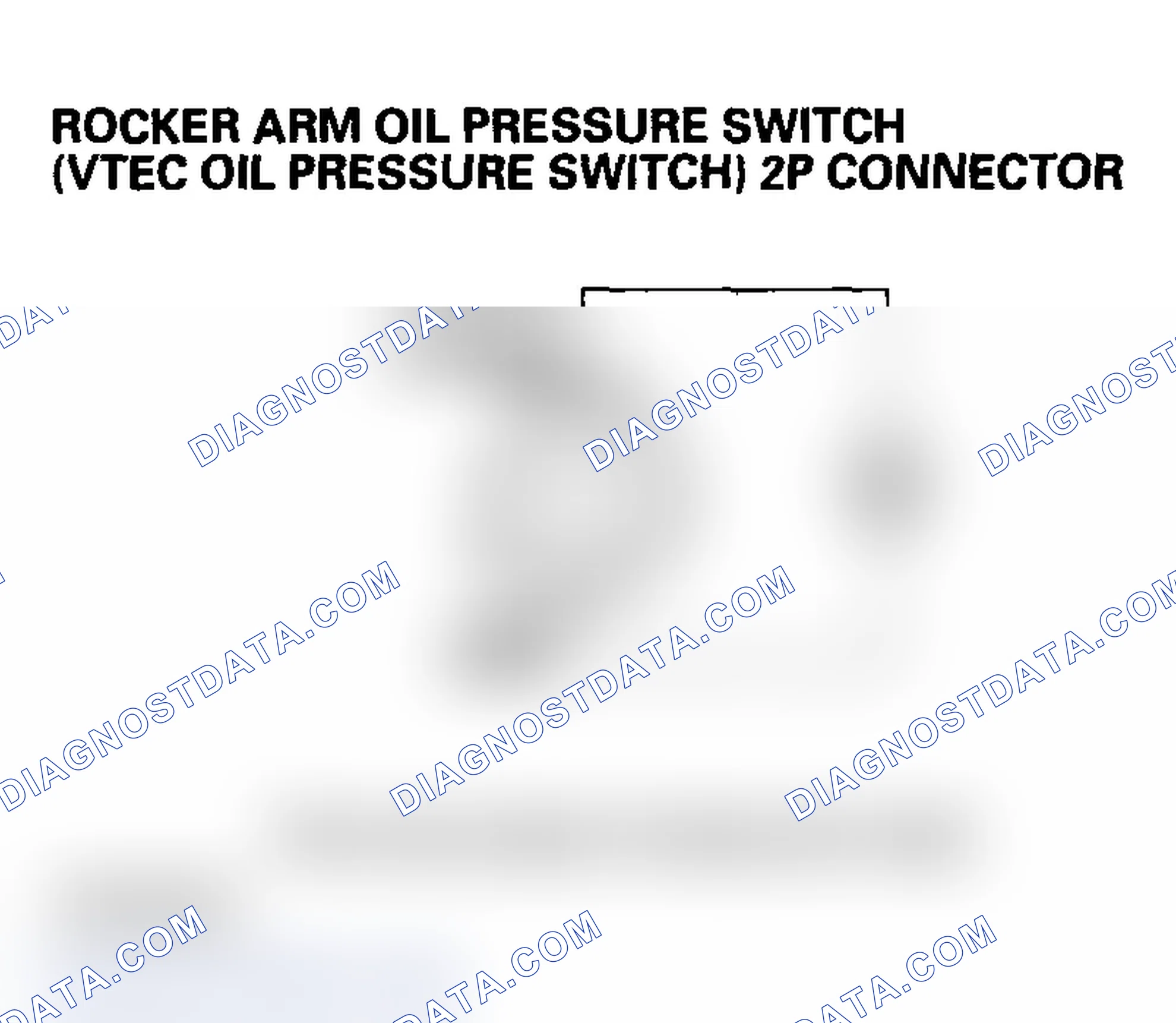 Scheme 353: DTC P2647: Rocker Arm Oil Pressure Switch (VTEC Oil Pressure Switch) Circuit High Voltage (2005-2006