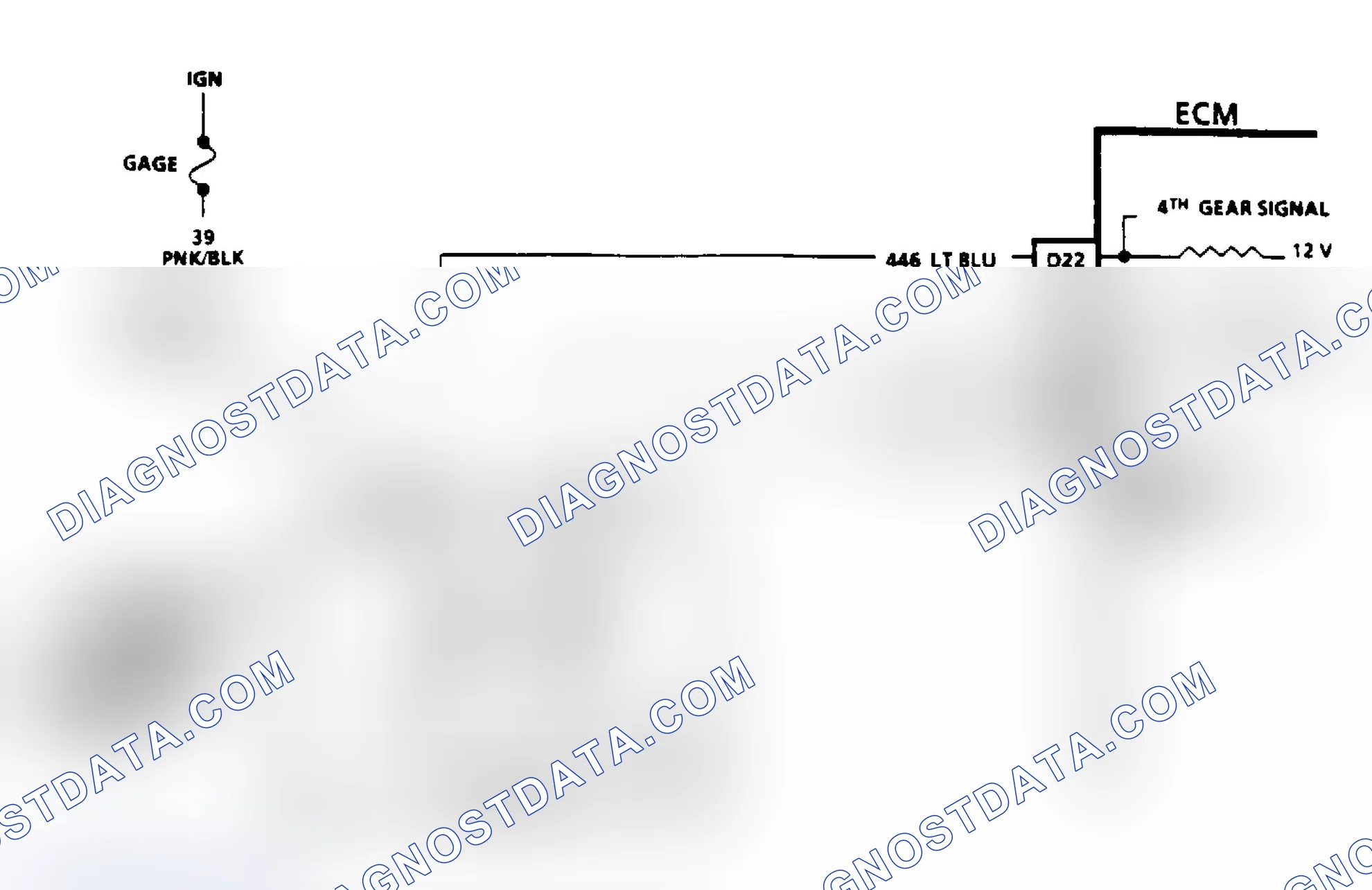 Scheme 241: CHART C-8B, TORQUE CONVERTER CLUTCH - THM 4T60 TRANSMISSION - 2.8L "W" BODIES