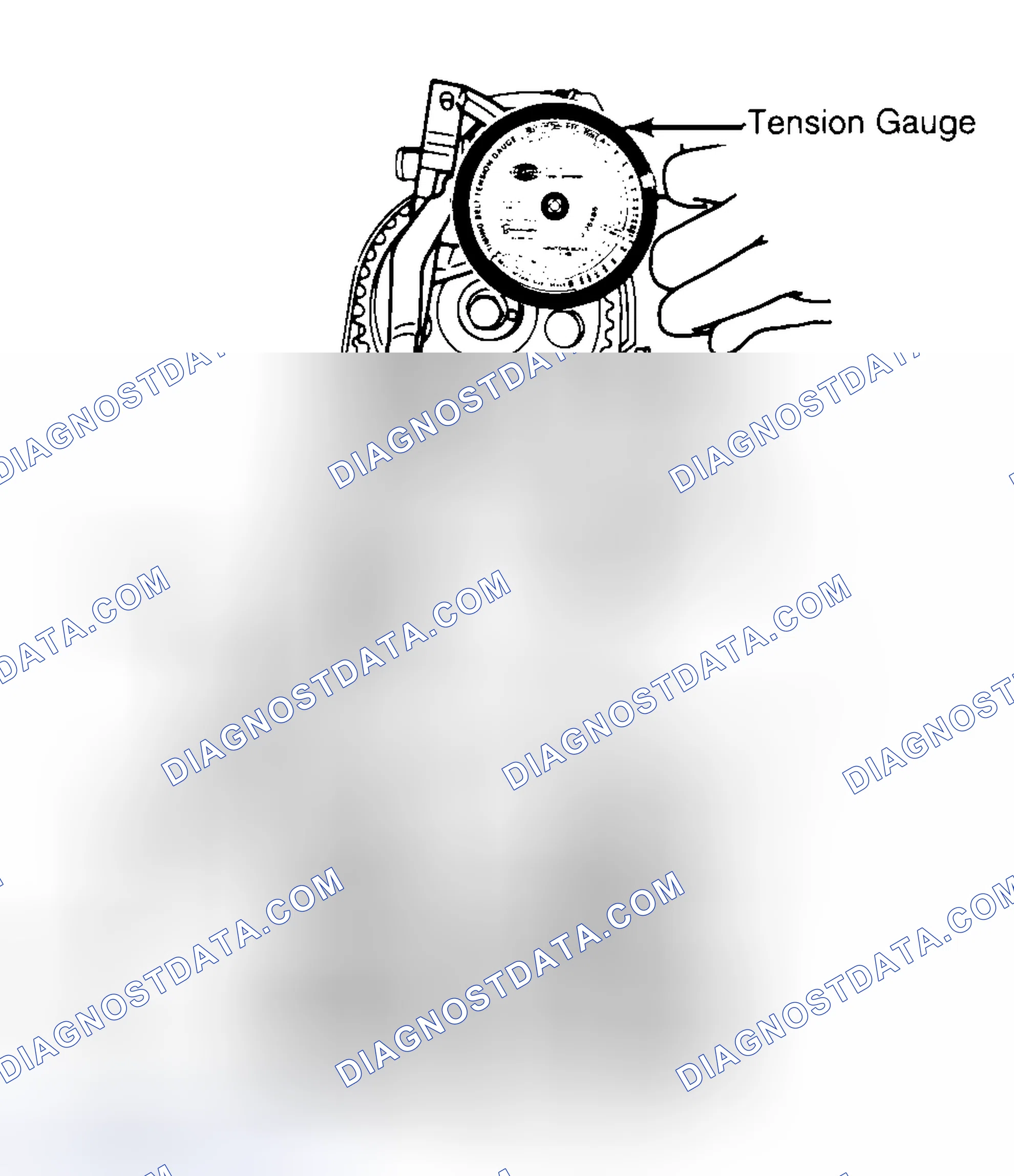 Scheme 3: Adjusting Typical Timing Belt Tension