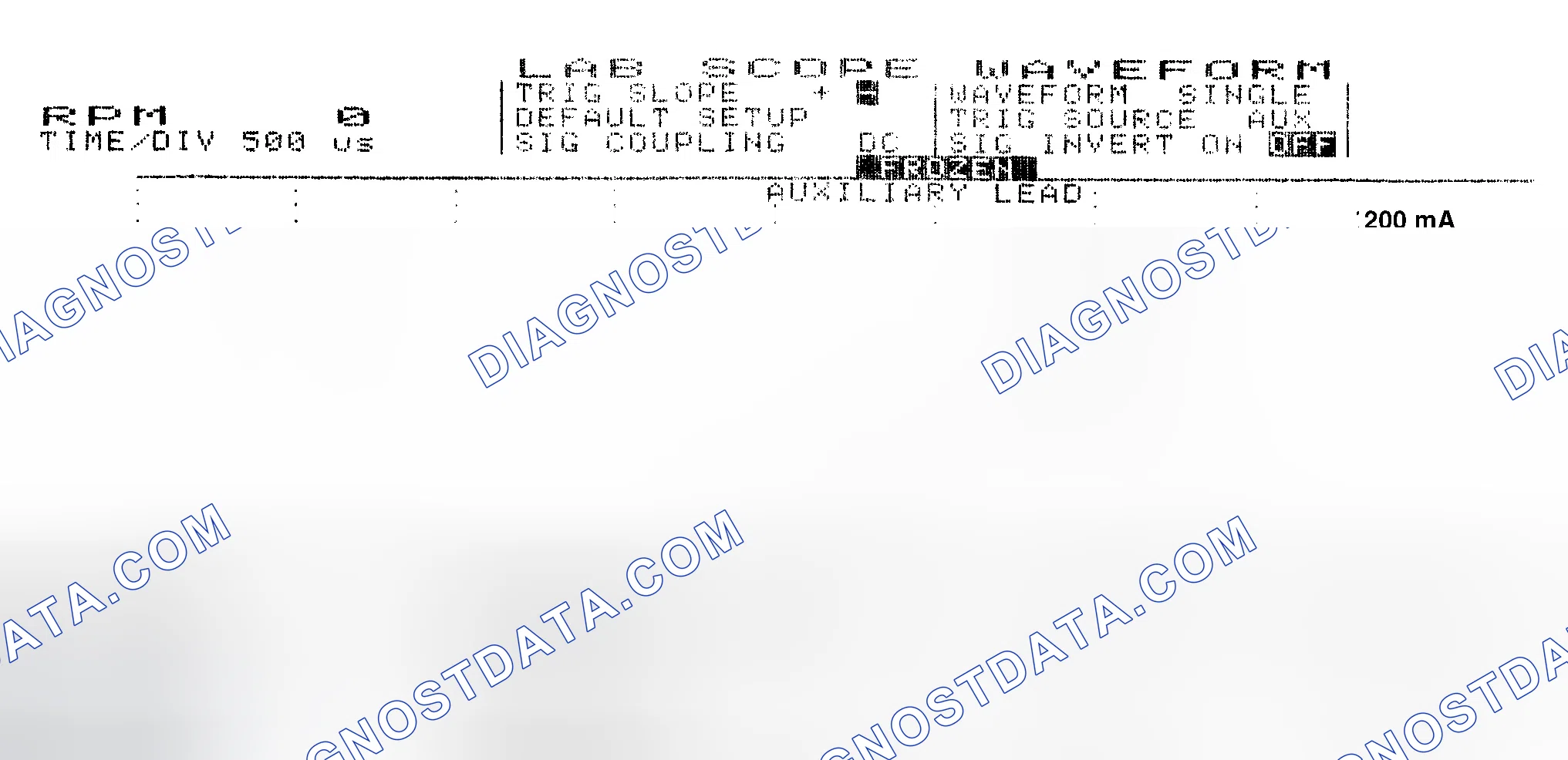 Scheme 17: Single Injector w/Normal Current Flow - Current Pattern