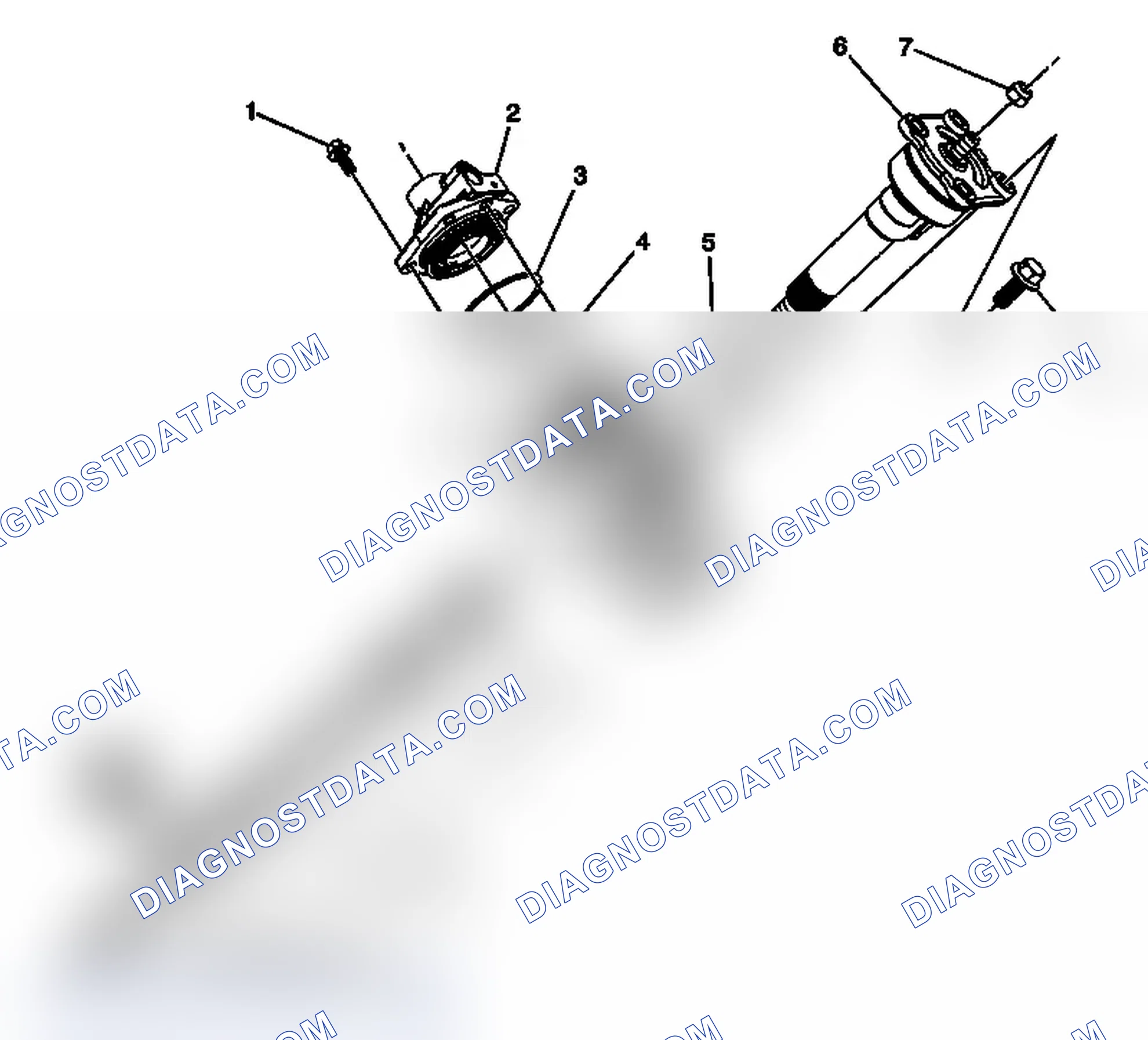 Scheme 2: Power Steering Gear Disassembled View (680 Gear)