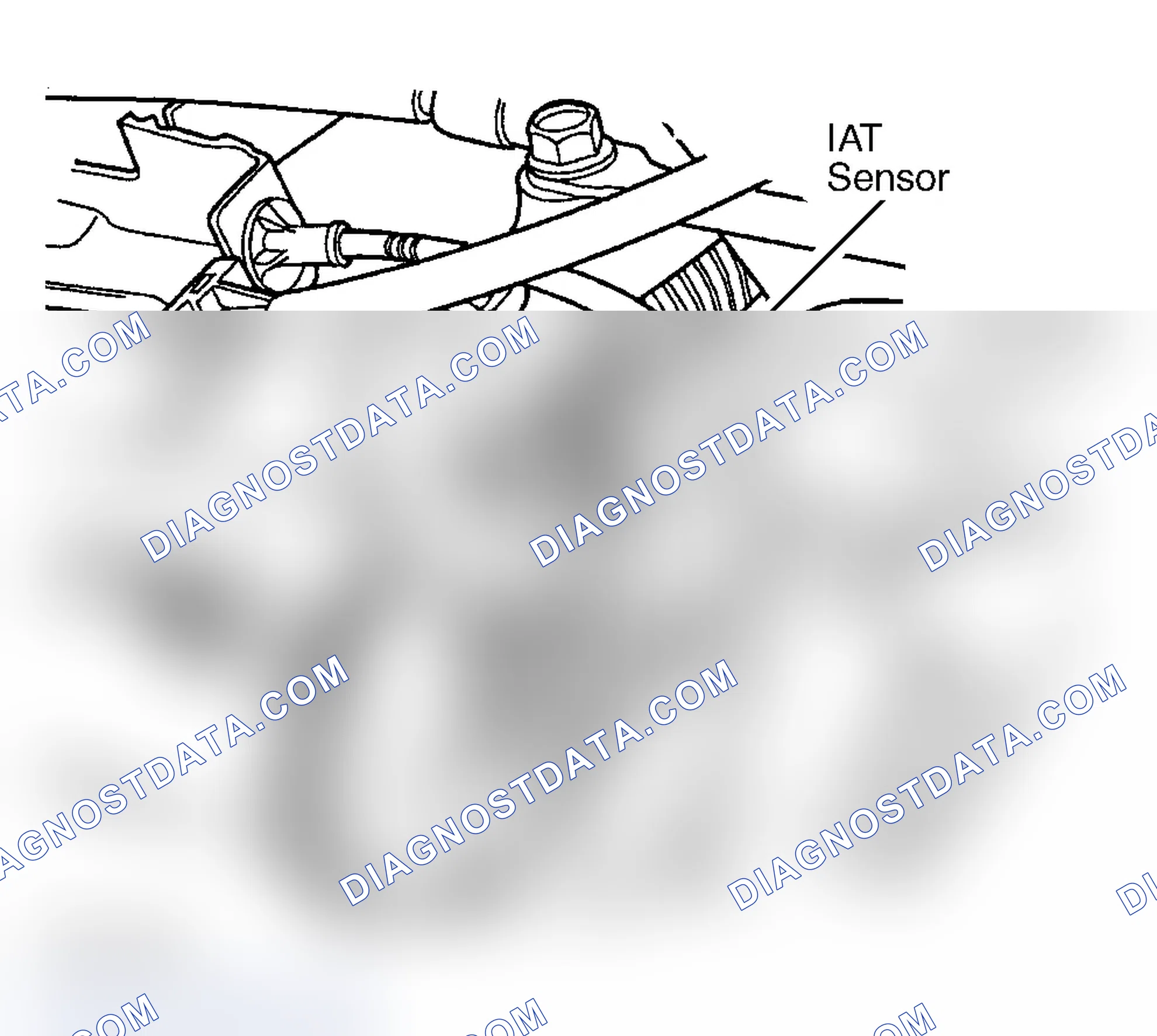 Scheme 128: INTAKE AIR TEMPERATURE SENSOR
