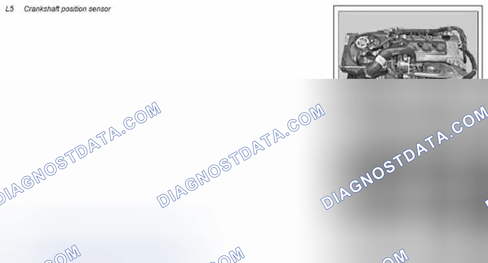Scheme 47: Component description for crankshaft position sensor - GF07.04-P-6010MCC