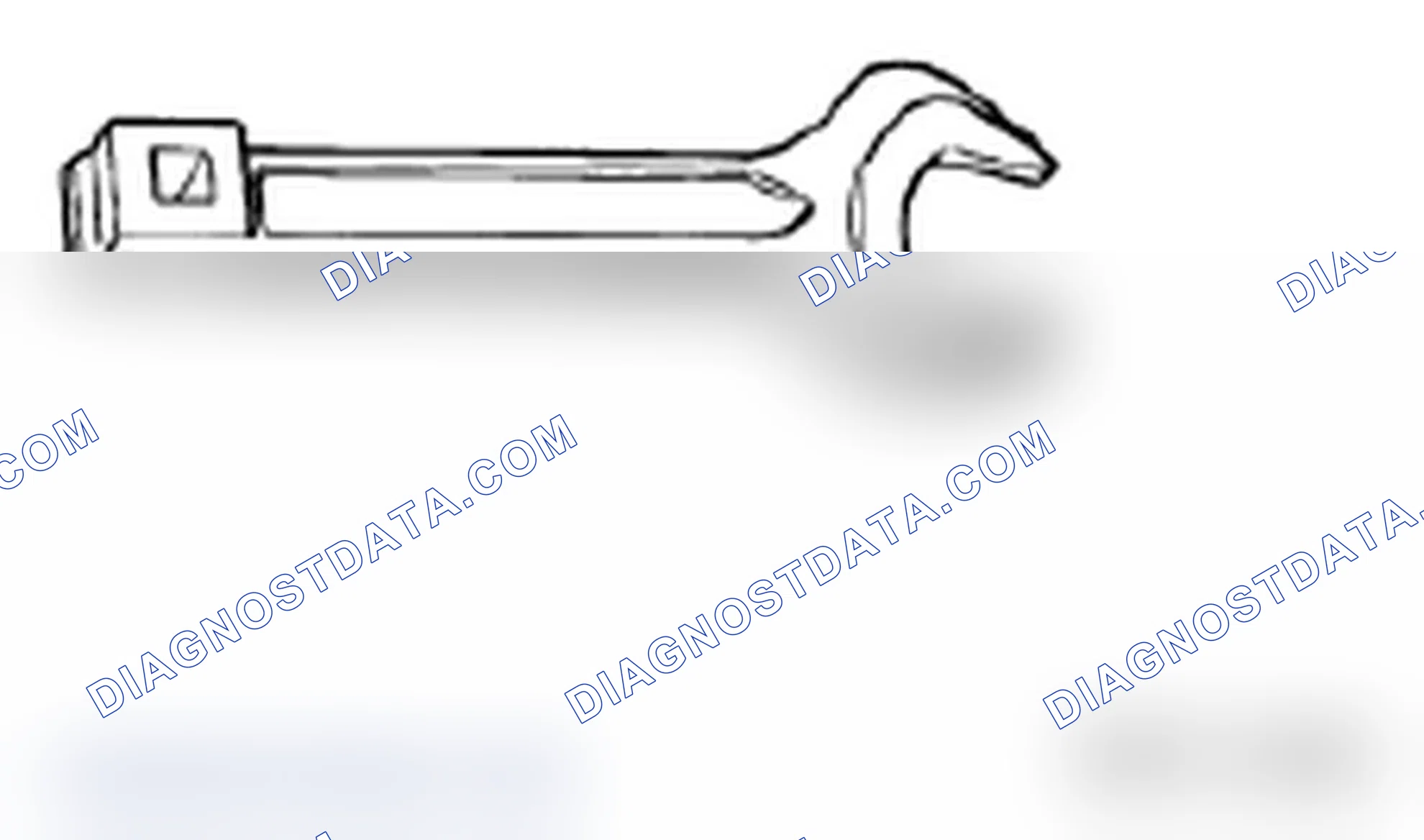 Scheme 311: 11 5 040 Open-ended spanner WAF 32