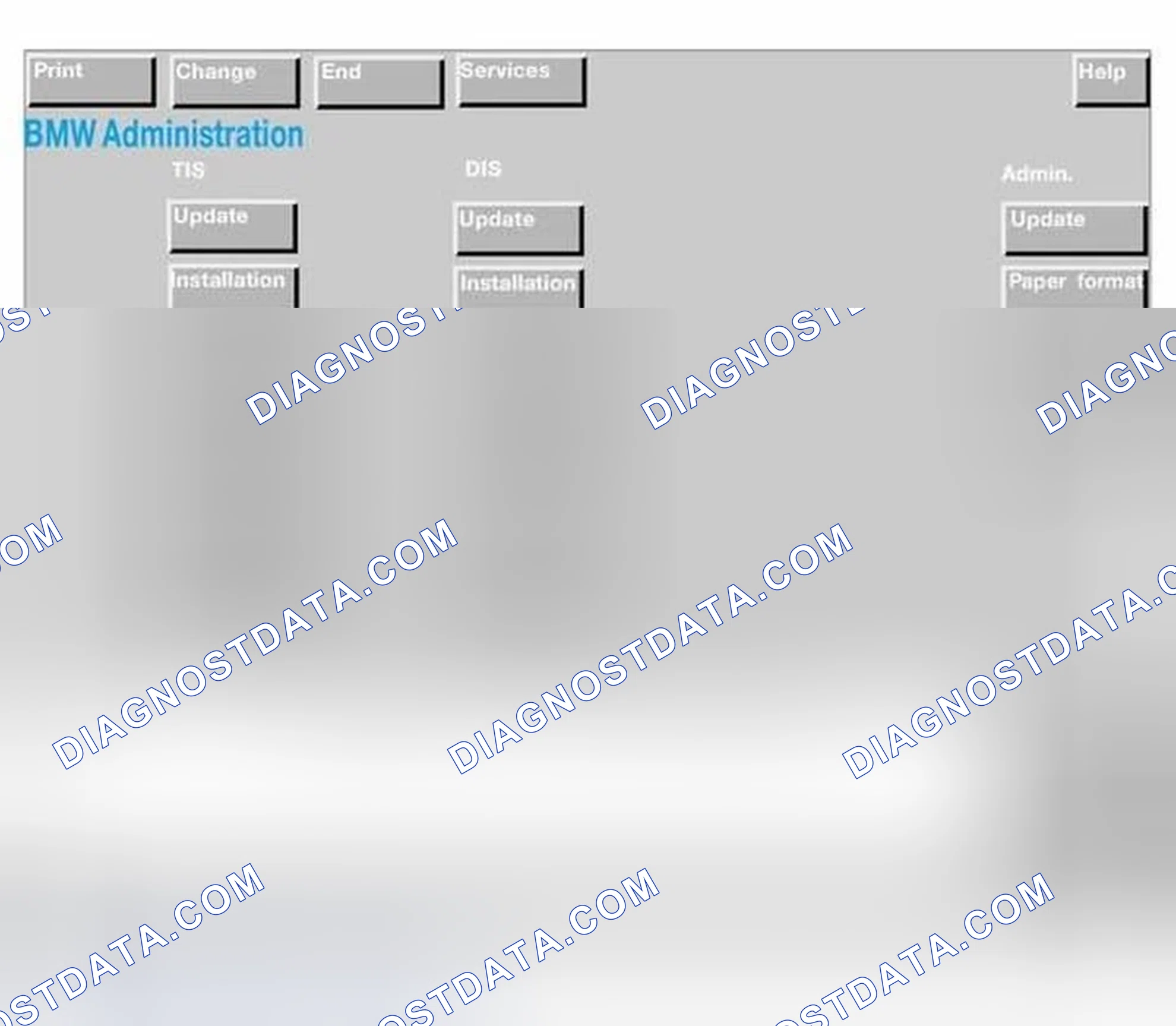 Scheme 493: Identifying Administration Display