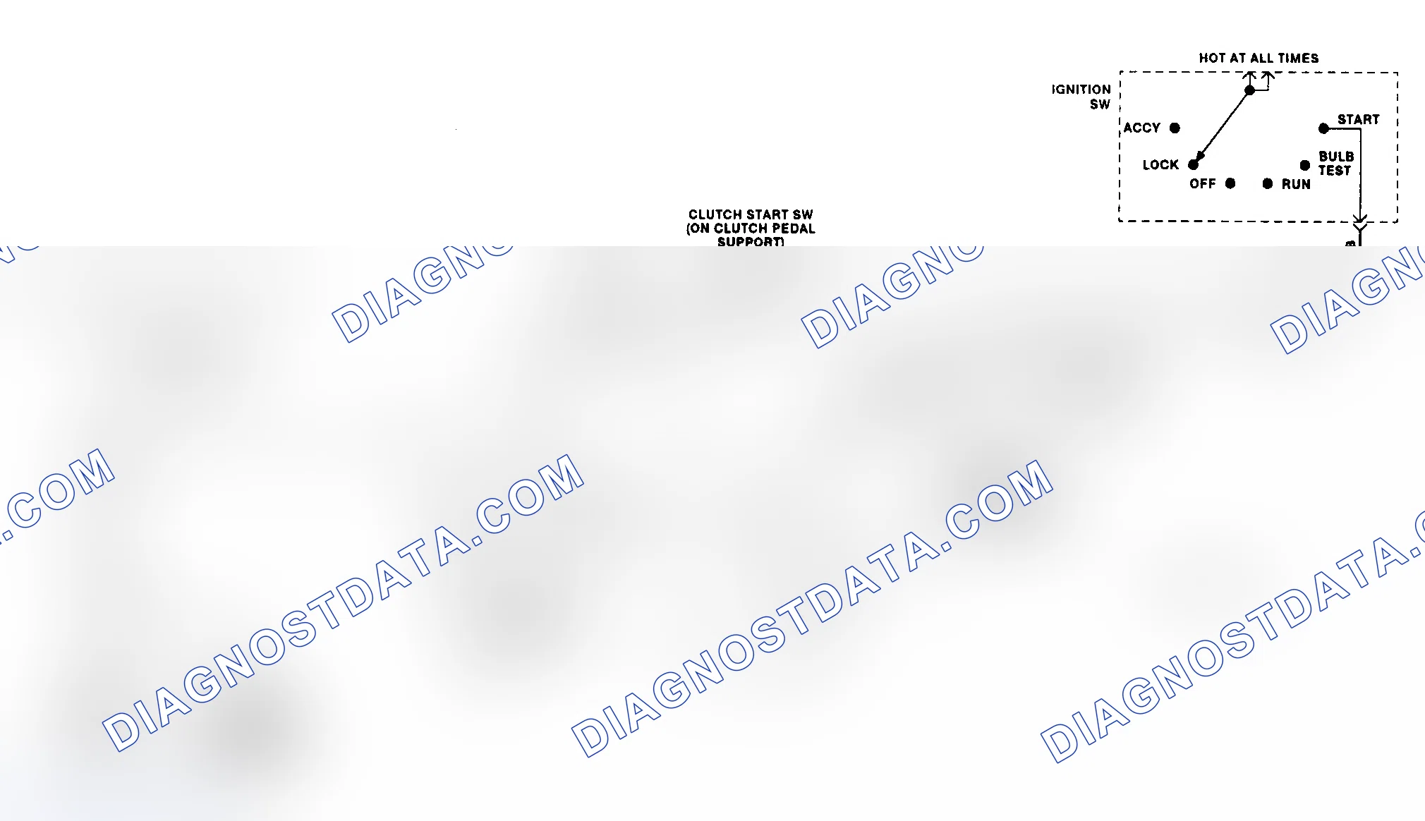 Scheme 15: Starter System Schematic (Achieva, Grand Am & Skylark)