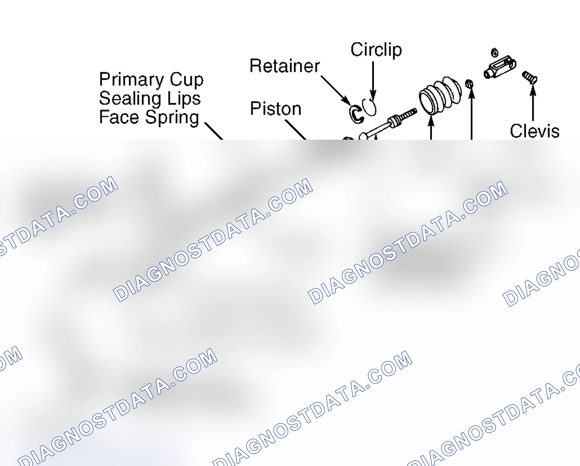 Scheme 4: CLUTCH MASTER CYLINDER