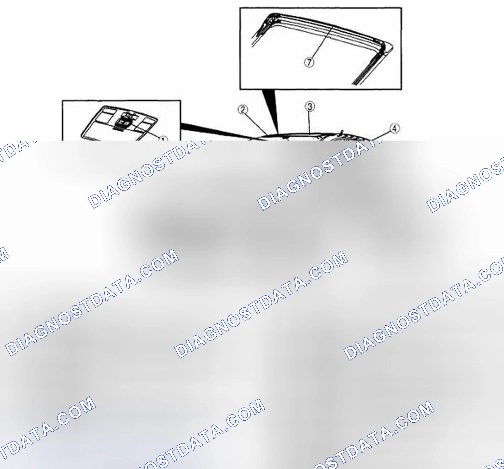 Scheme 1: SUNROOF LOCATION INDEX