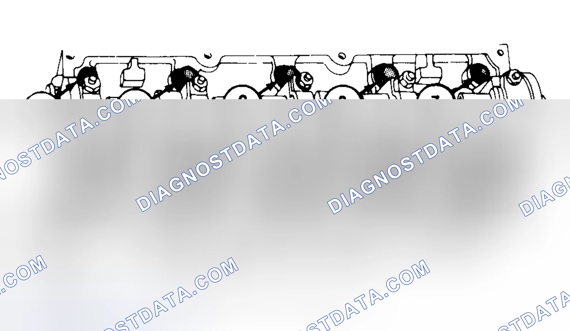 Scheme 7: Typical Cylinder Head Tightening or Loosening Sequence