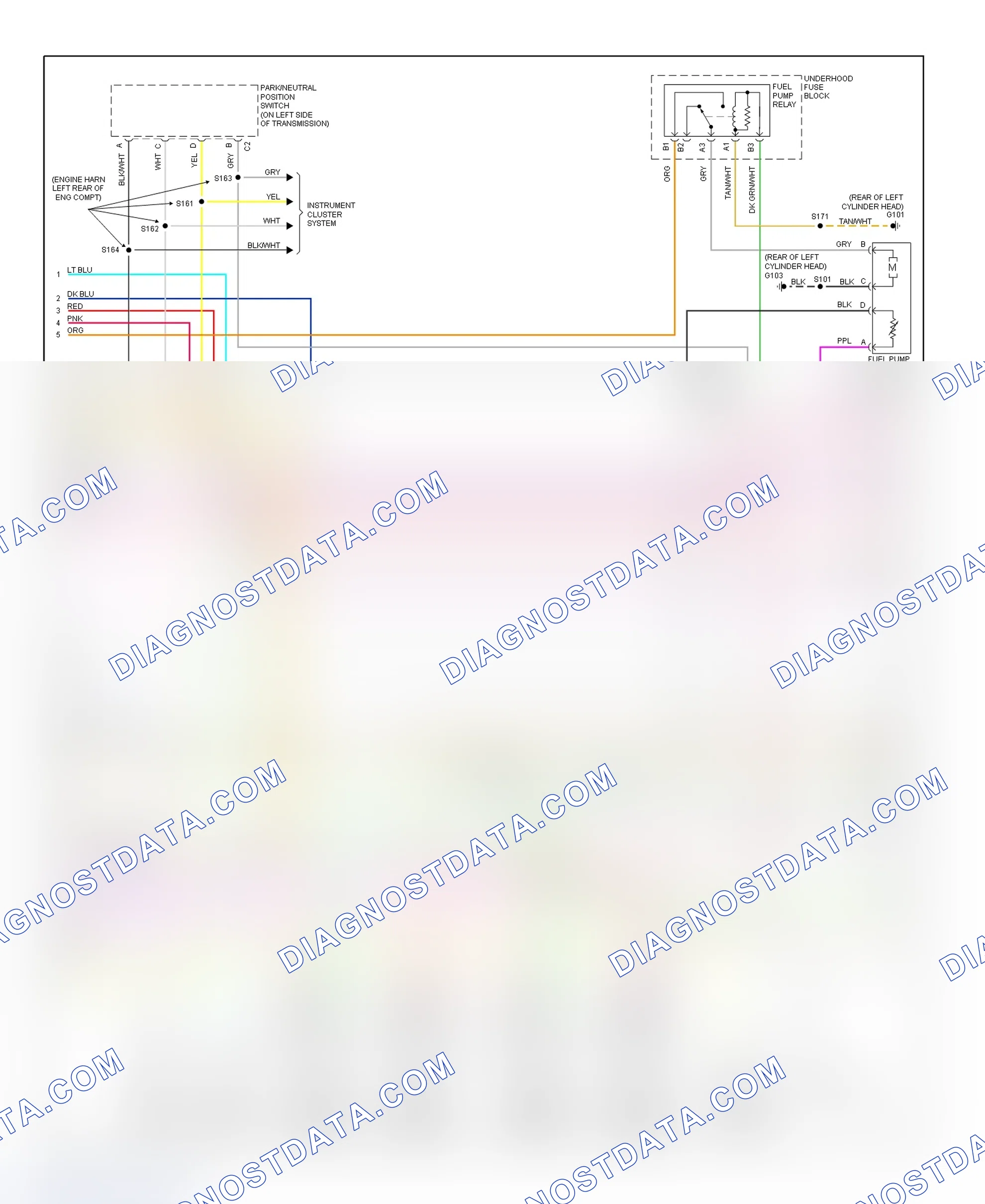 Scheme 142: PCM Wiring Diagram (Chevy Express & Savana - 8.1L - 2 Of 5)