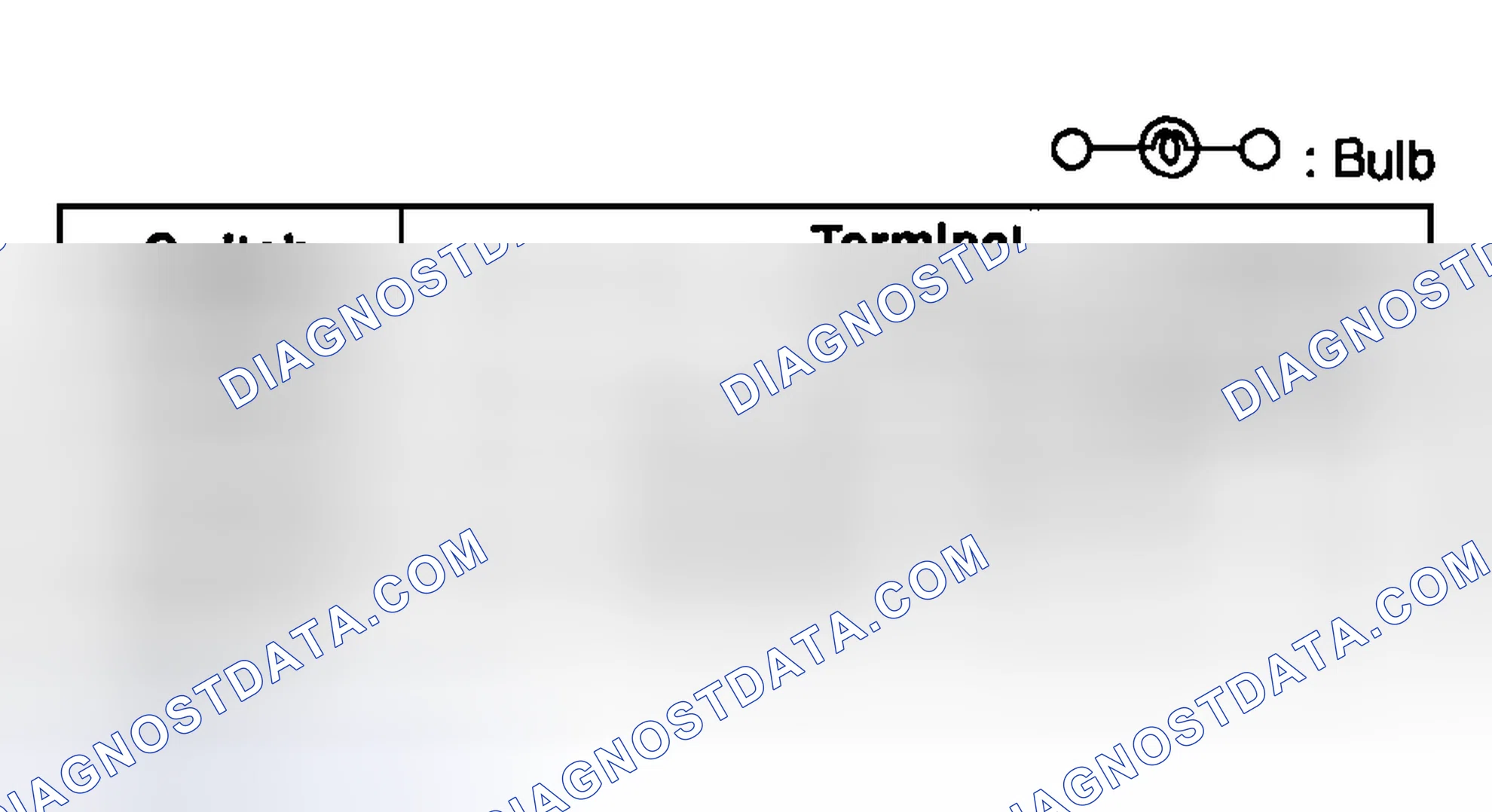 Scheme 13: INTERIOR LIGHT INSPECTION