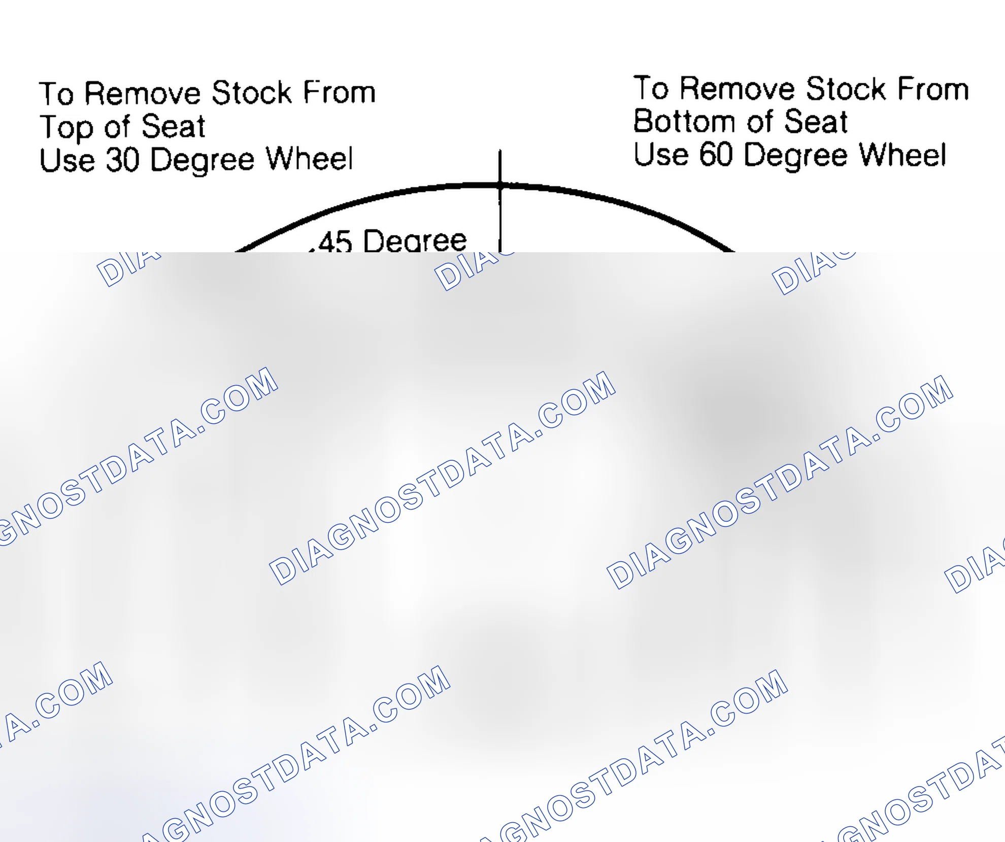 Scheme 19: Adjusting Valve Seat Width