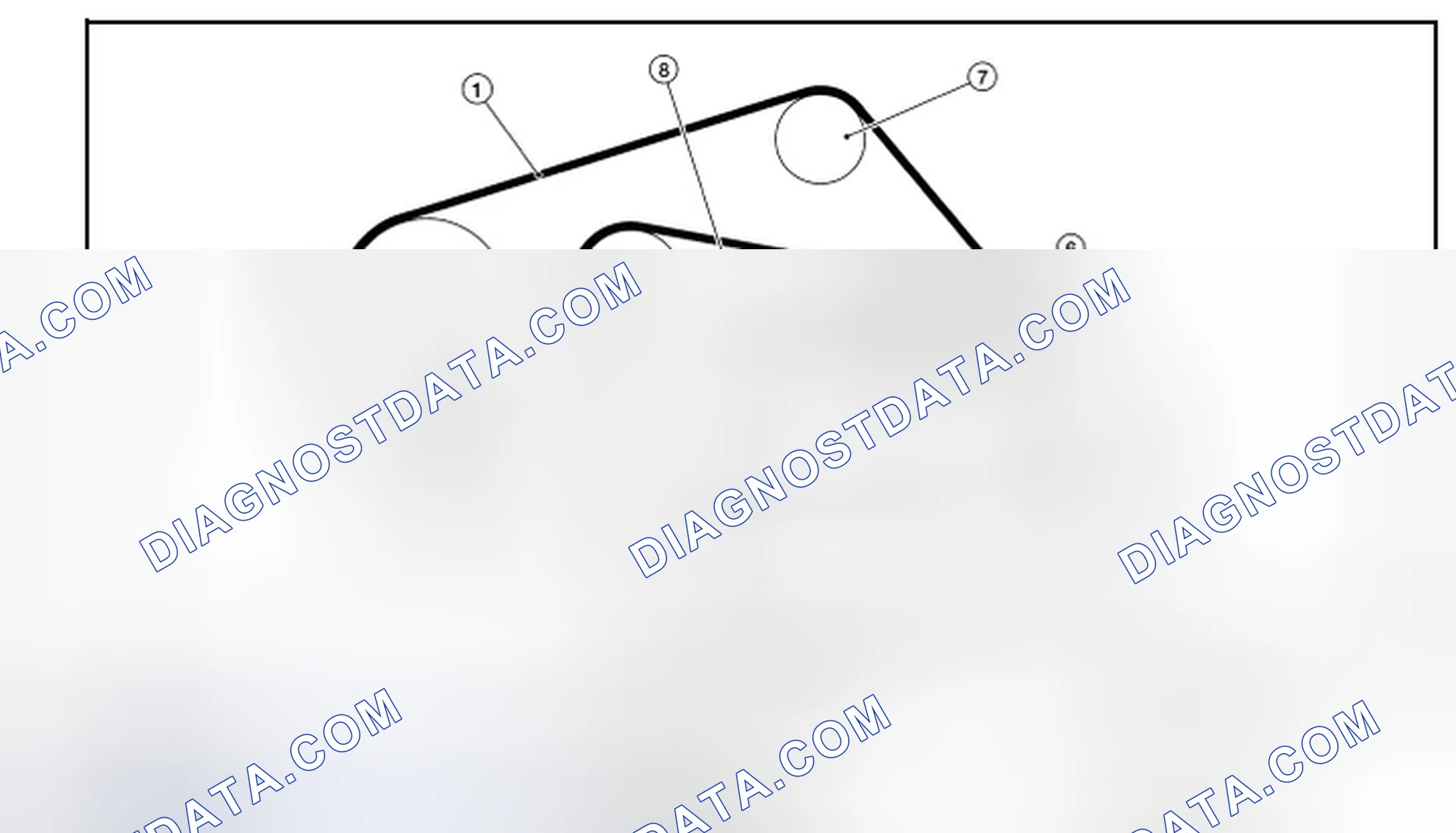 Scheme 30: DRIVE BELTS: Exploded View