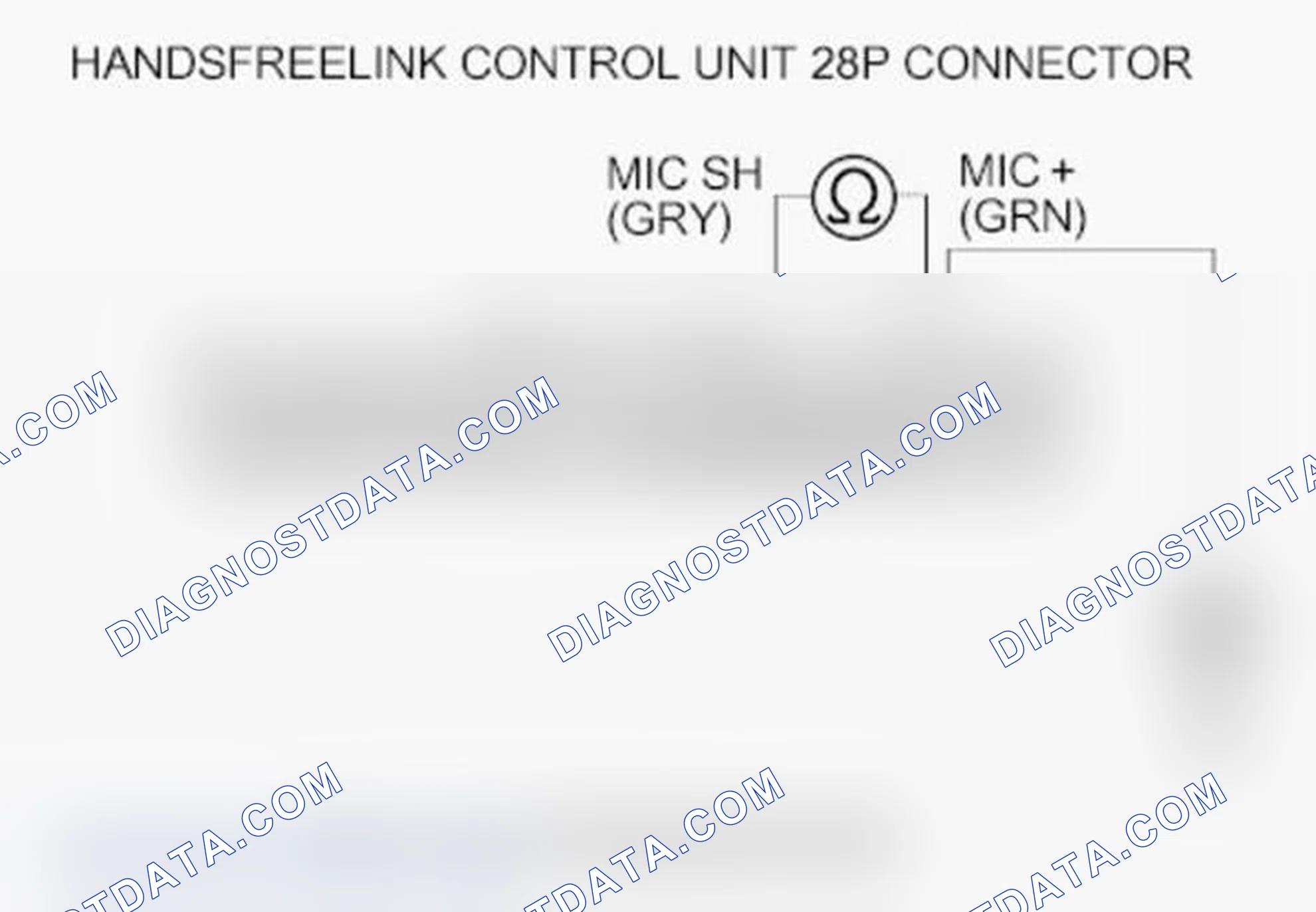 Scheme 551: DTC B1776: Microphone input/output shorted to ground (without navigation)