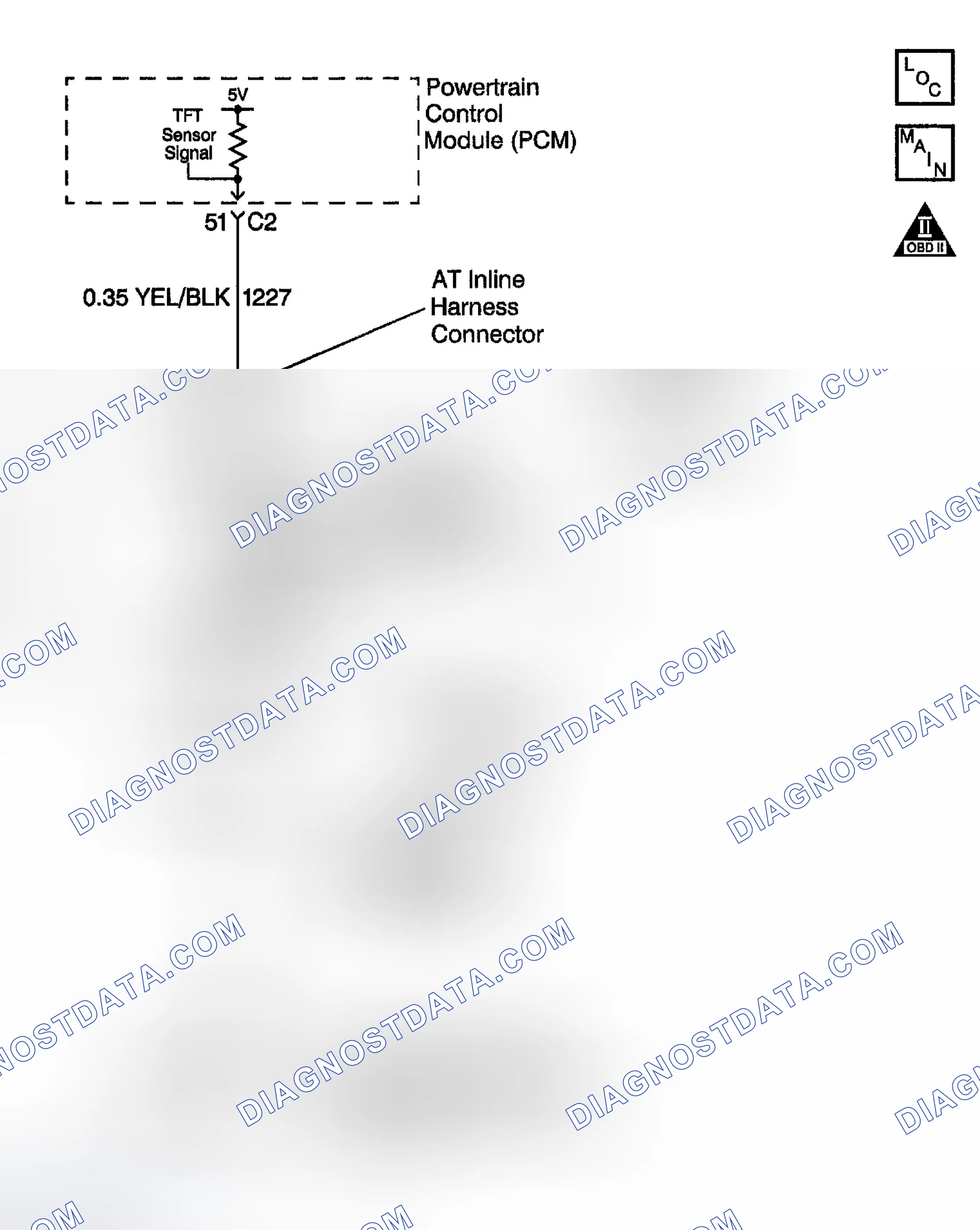 Scheme 997: DTC P0712: TFT Sensor Voltage Low