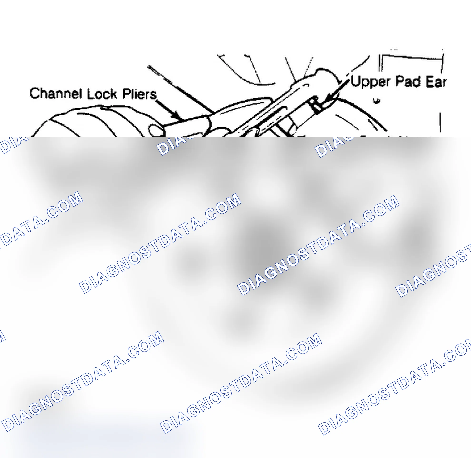 Scheme 8: Clinching Ears on Outboard Shoe