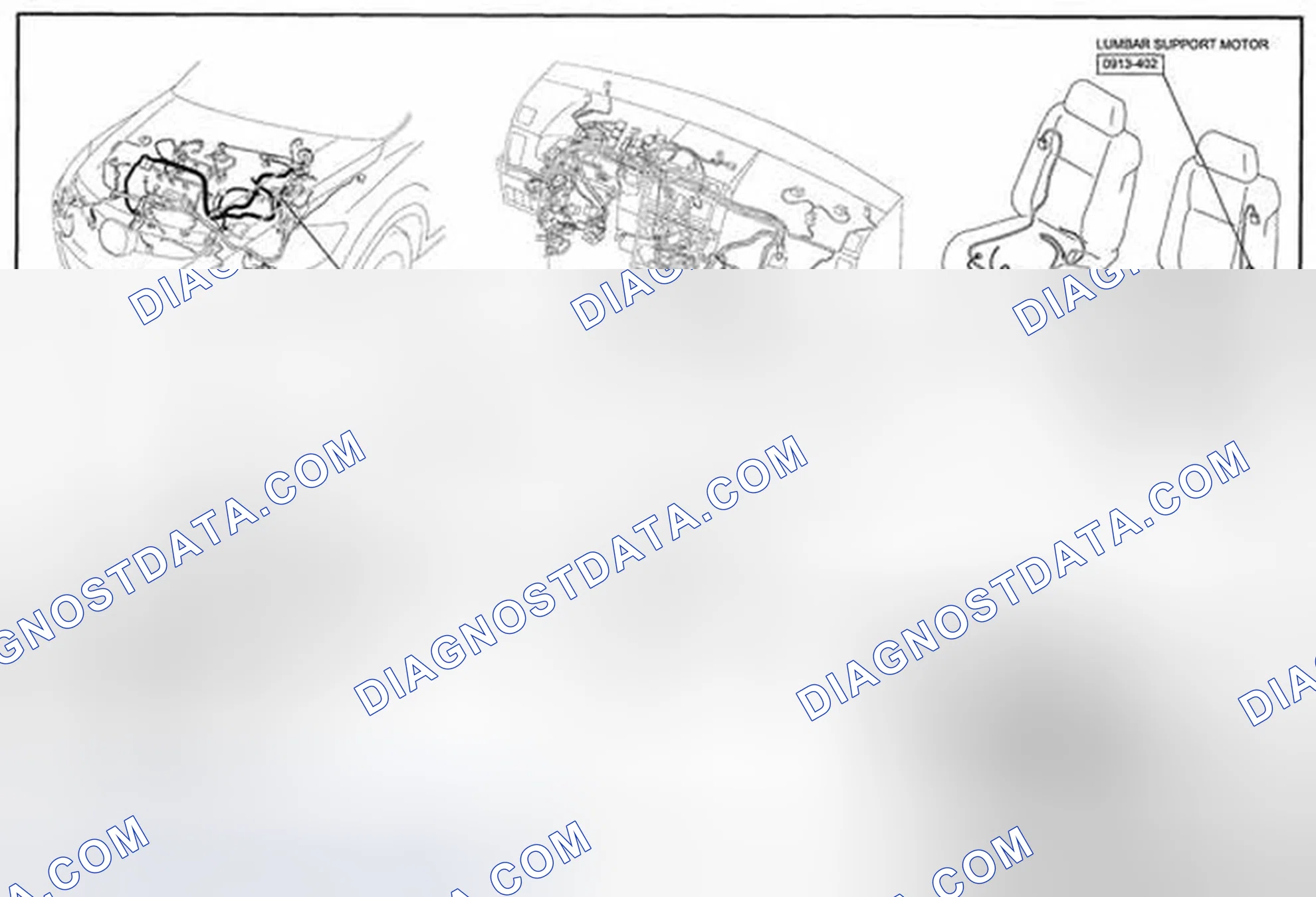 Scheme 209: Lumbar Support System Wiring Diagram - 0913-4 (2 Of 2)