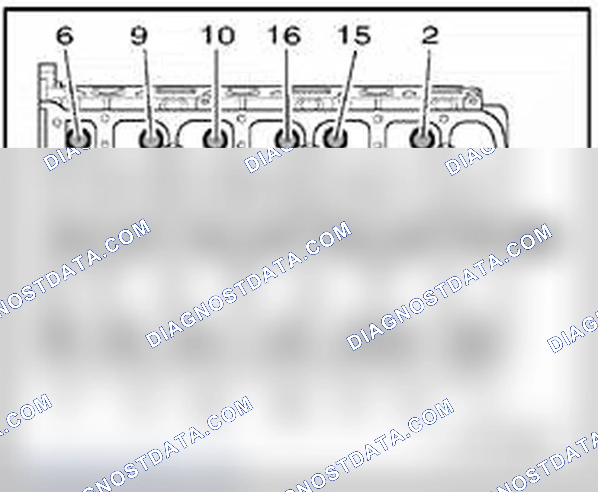 Scheme 509: Cylinder bank 1 (right)