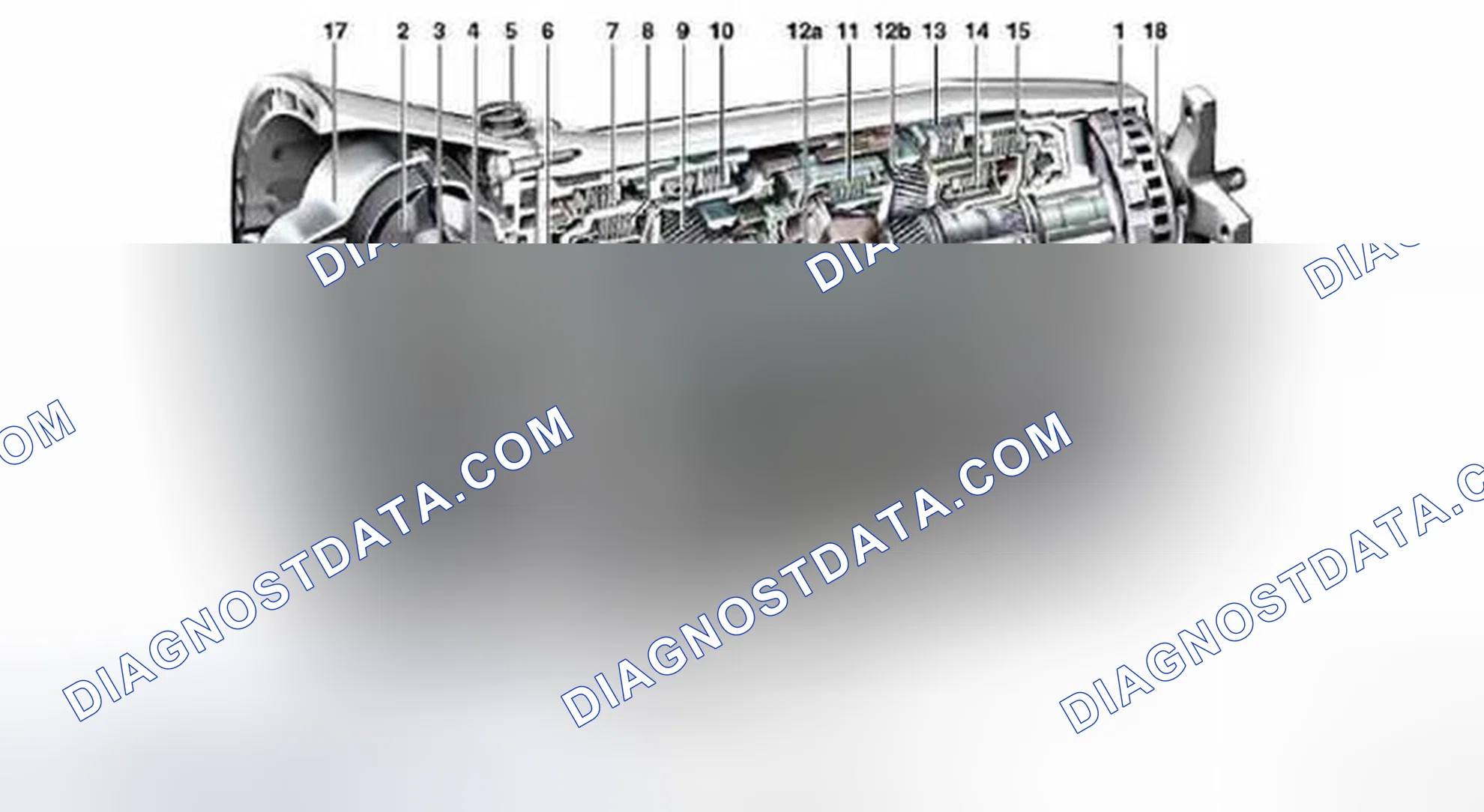 Scheme 63: Identifying Single Planetary Gear Set - Transmission 722.9