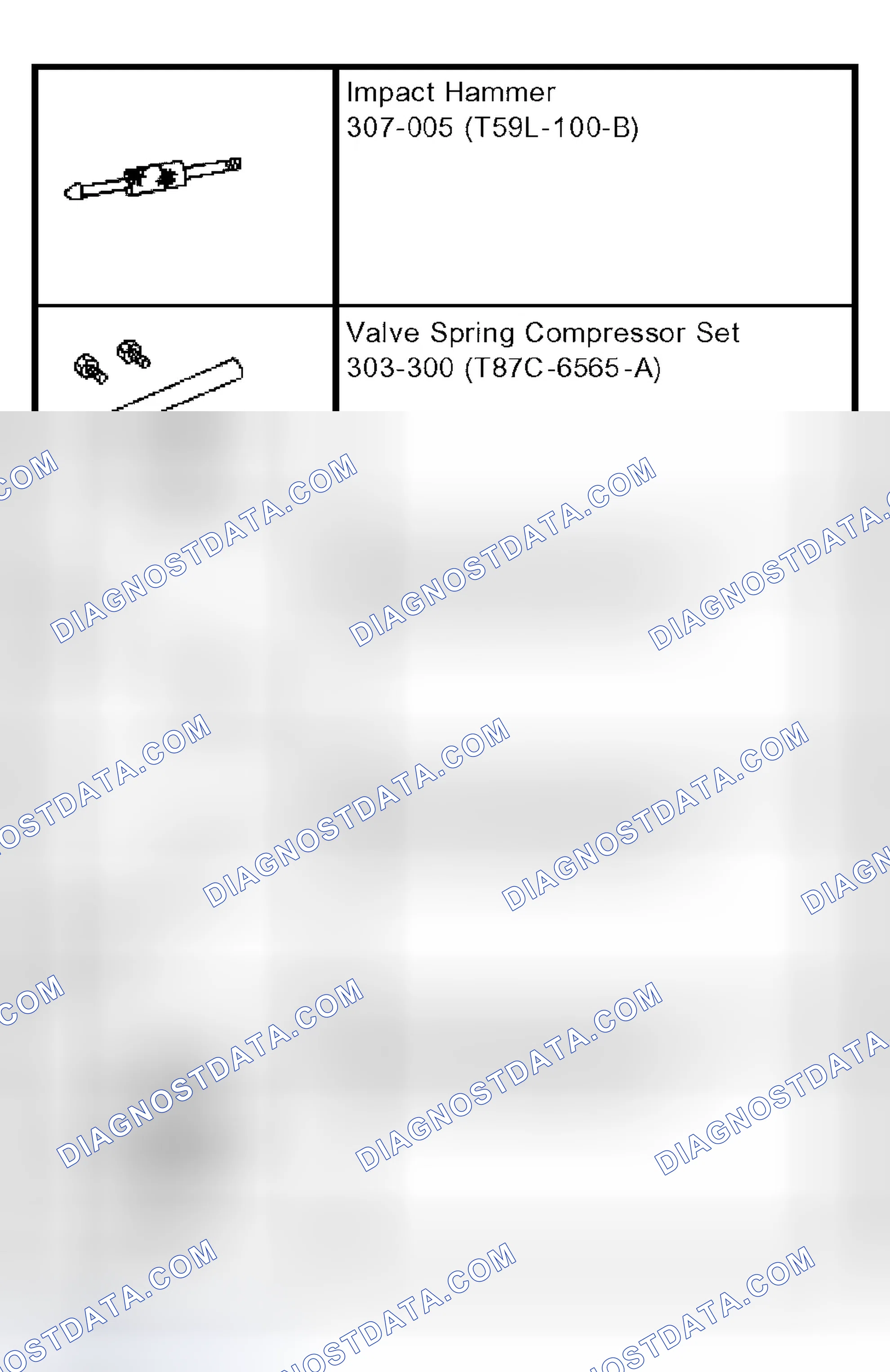 Scheme 633: Special Tool(s)