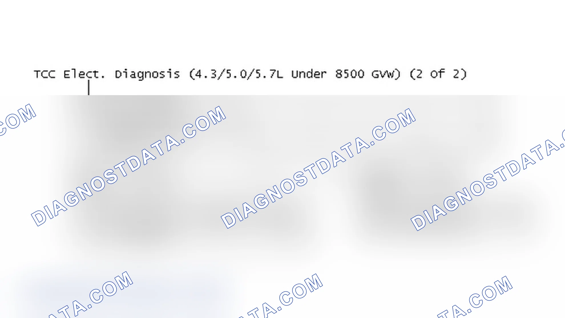 Scheme 153: TCC Elect. Diagnosis (4.3/5.0/5.7L Under 8500 GVW) (2 Of 2)