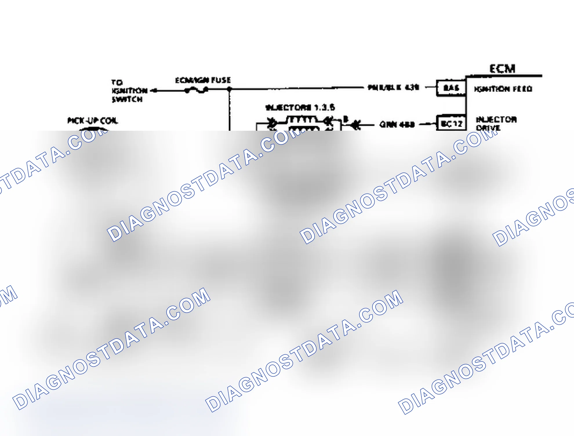 Scheme 147: Code 42 Schematic (3.1L) Electronic Spark Timing